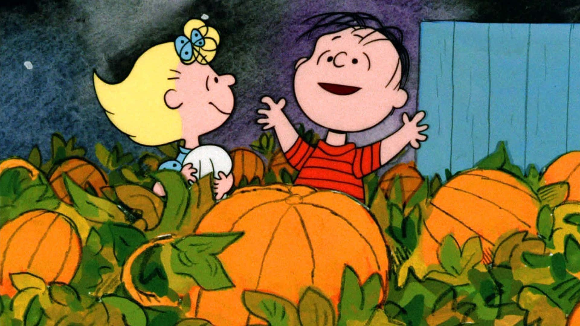 1920x1080 Download The Great Pumpkin glowing in a