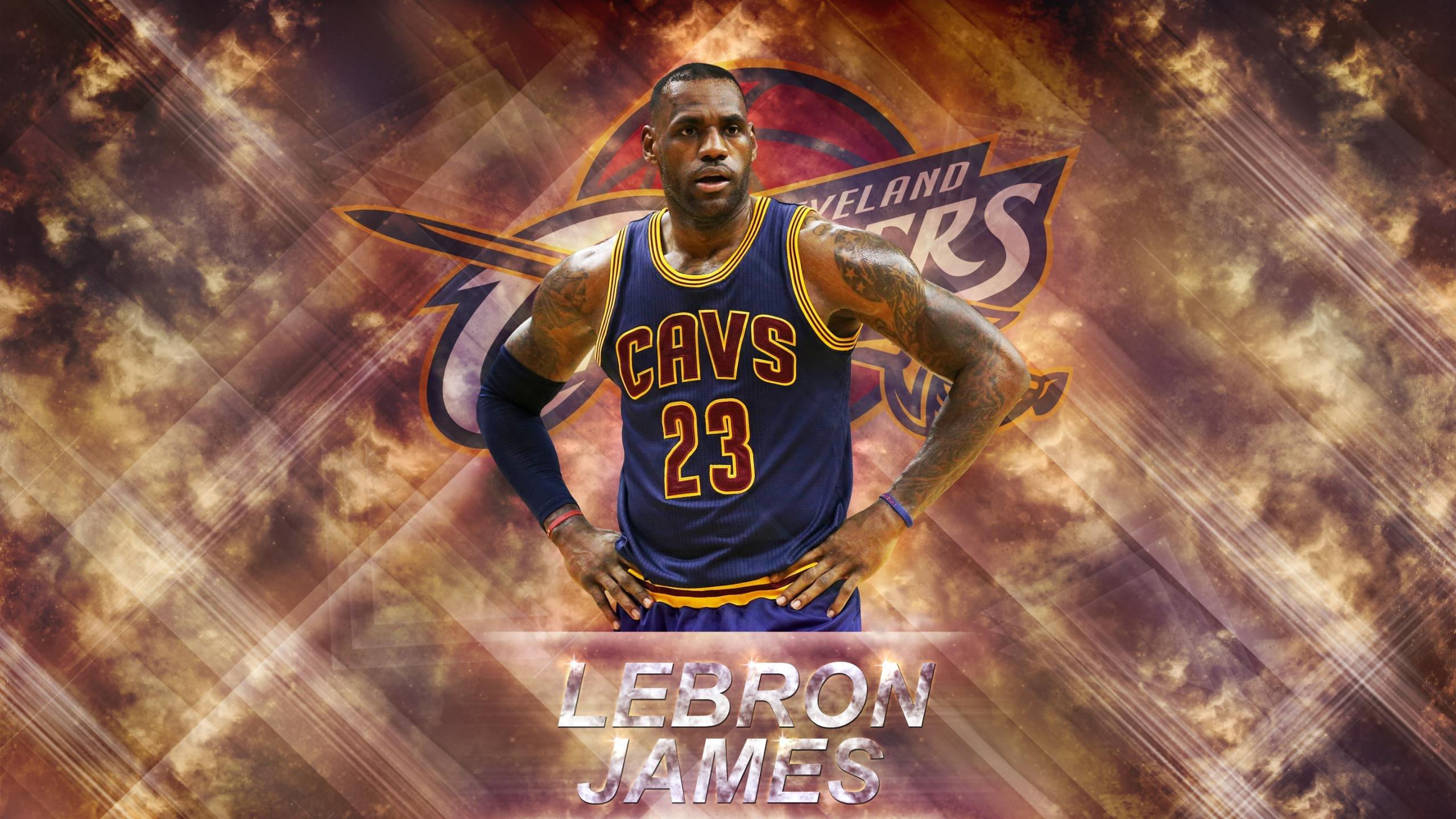 2560x1440 LeBron James wallpaper HD for desktop background