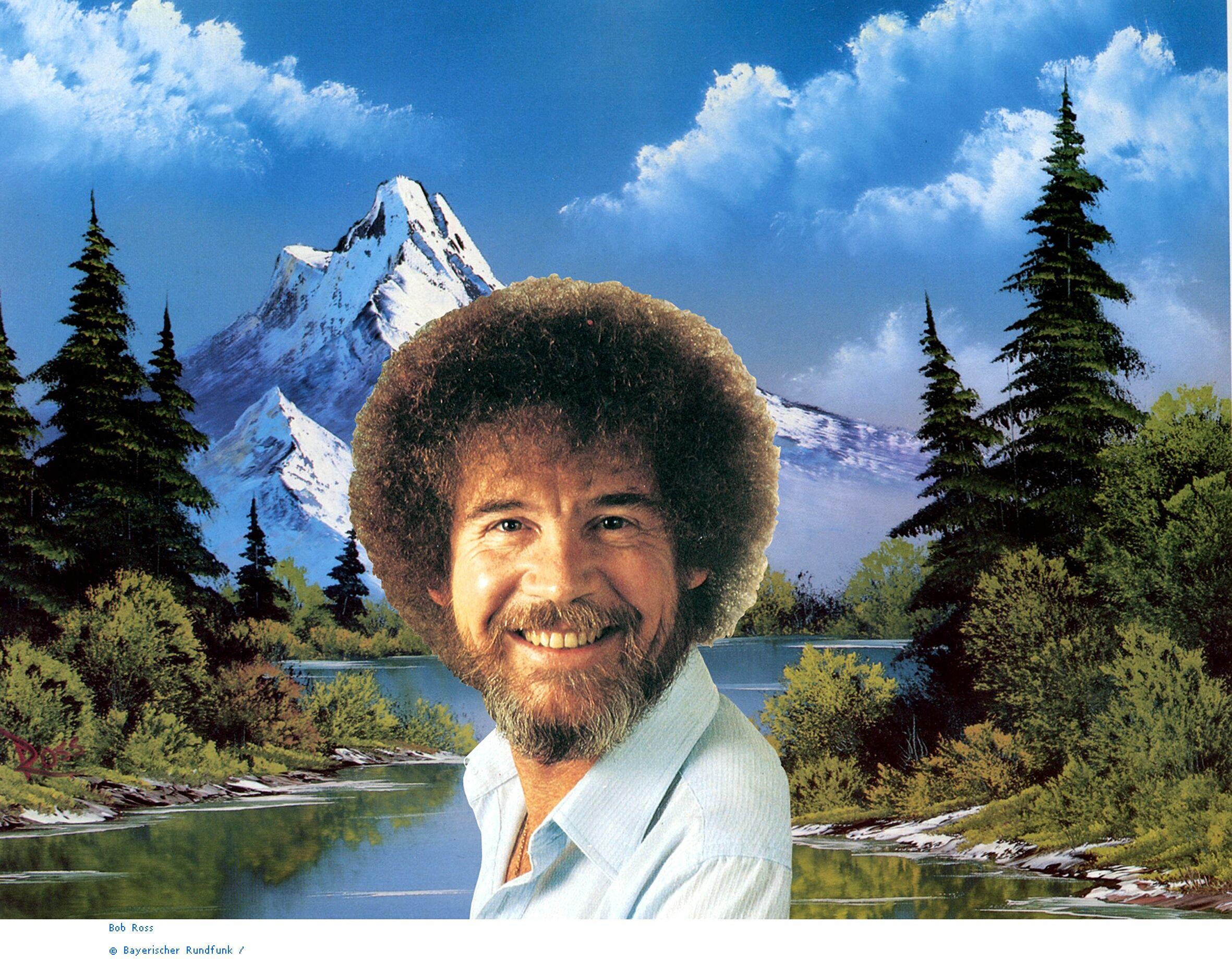 2362x1844 Bob Ross HD Wallpaper and Background Image