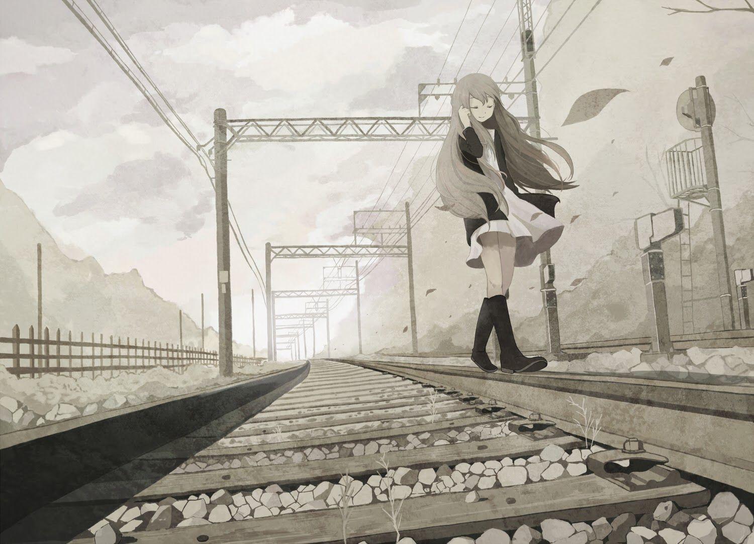 Black and White Anime Wallpapers Top Free Black and White Anime