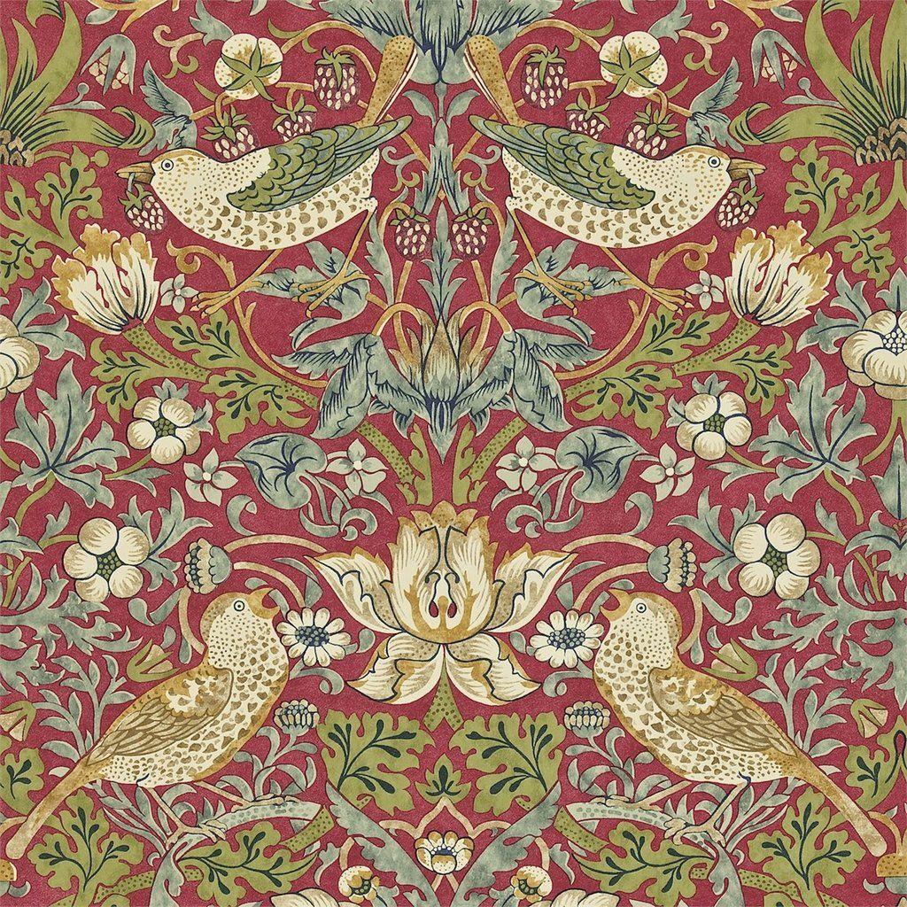 1024x1024 William Morris & Co Hình nền truyền thống Strawberry Thief https://wallpaperaccess.com/full/1493588.jpg