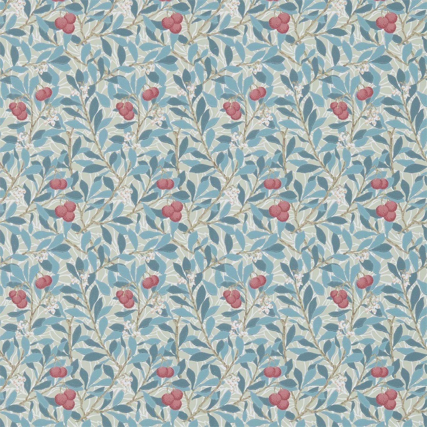 1366x1366 William Morris & Co. Wallpaper Woad Russet