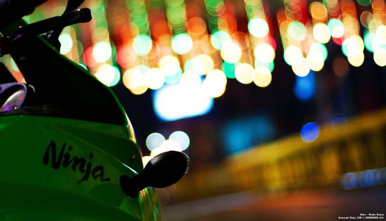 1600x919 Ninja 250R wallpaper Diwali 01 IAMABIKER