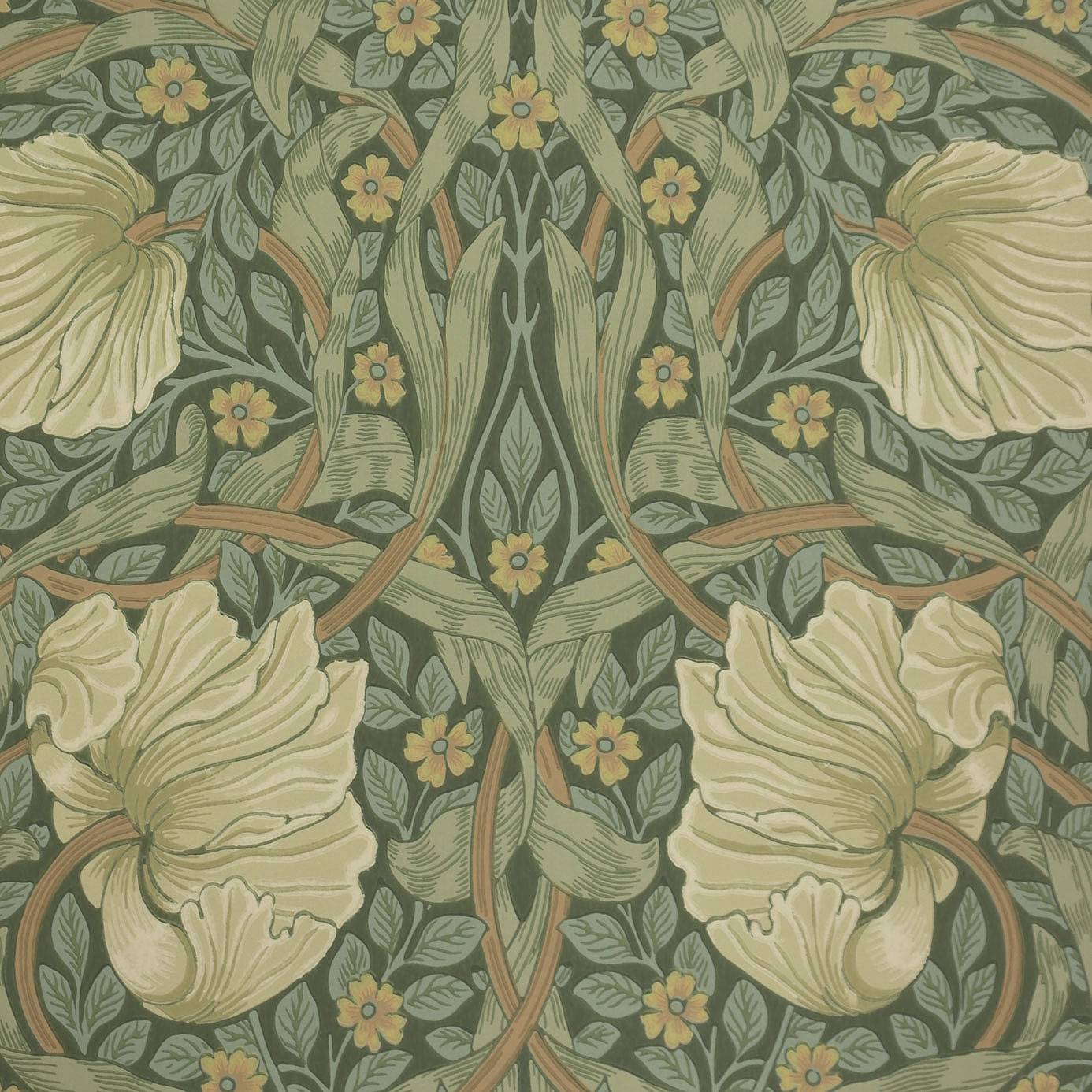 1386x1386 William Morris & Co Pimpernel Wallpaper Privet SlateProduct Code: 210389