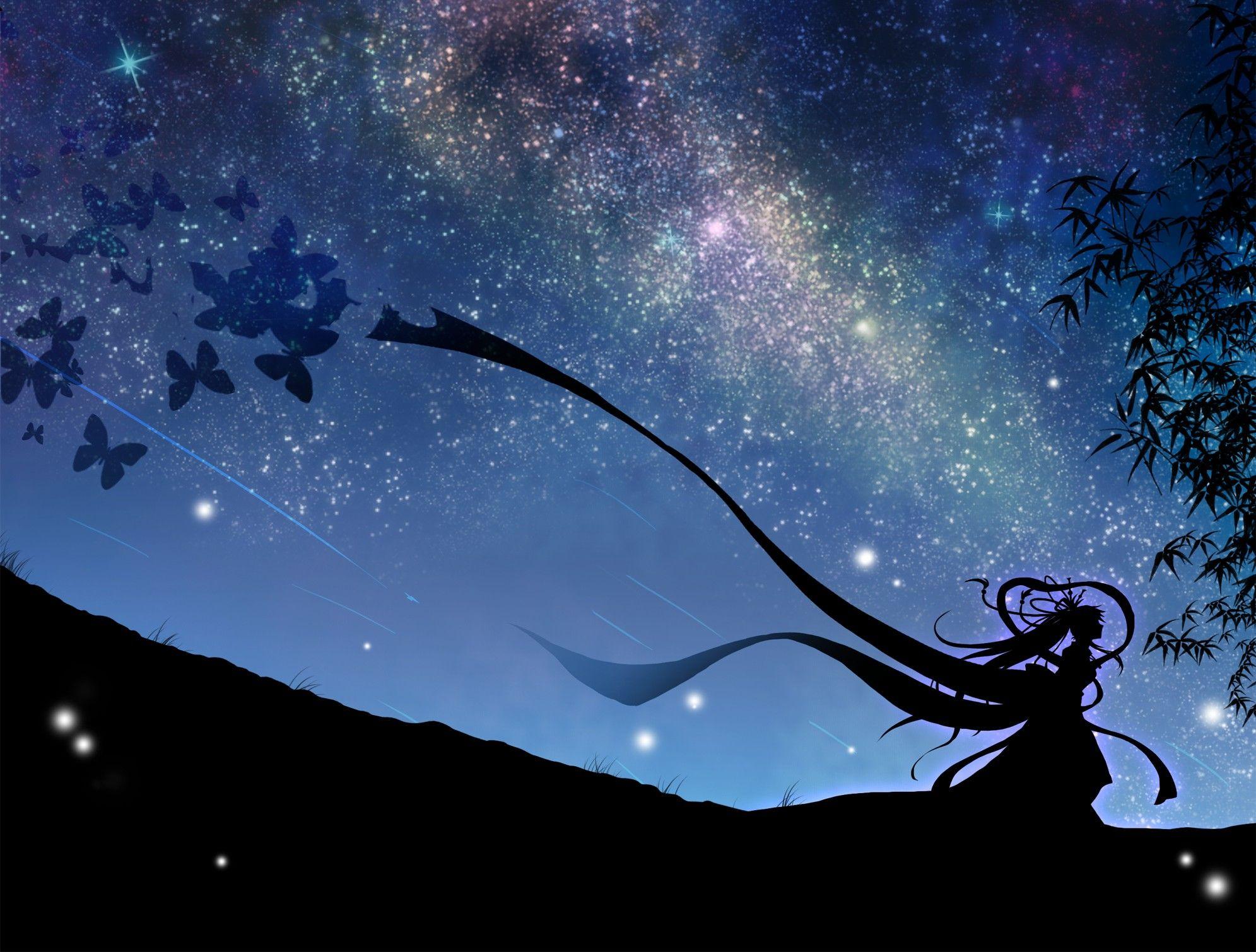 1991x1510 Download Night Stars Wallpaper 1991x1510