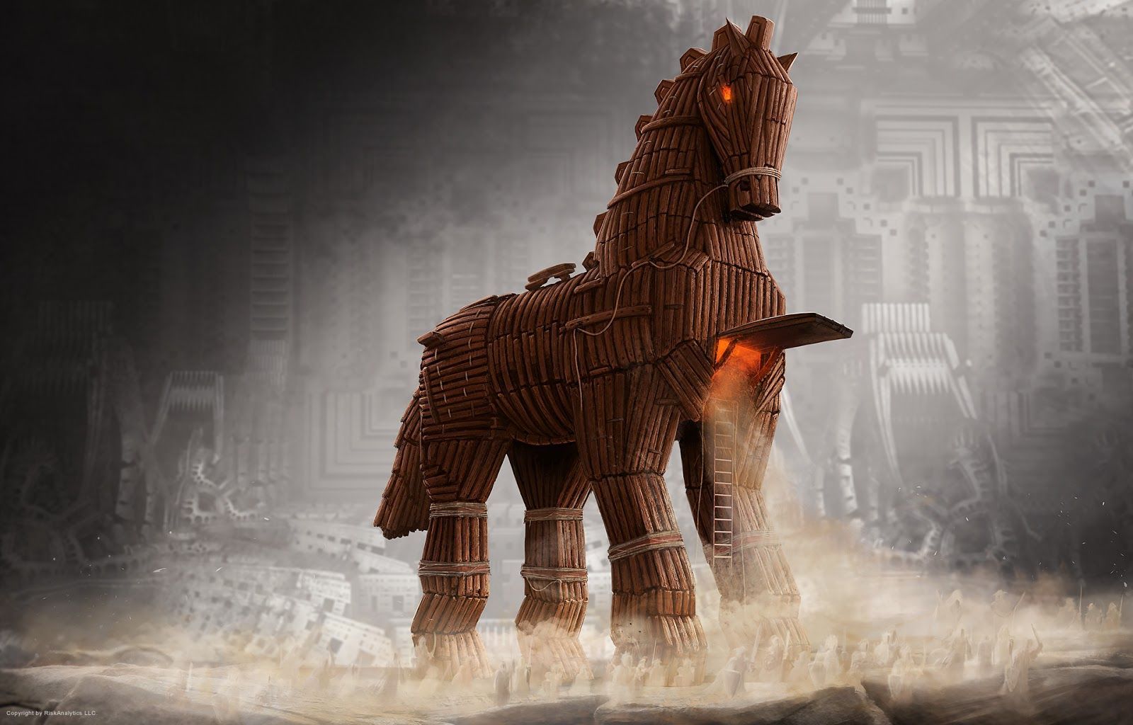 1600x1024 Sirens, Box of Pandora and Trojan Horse