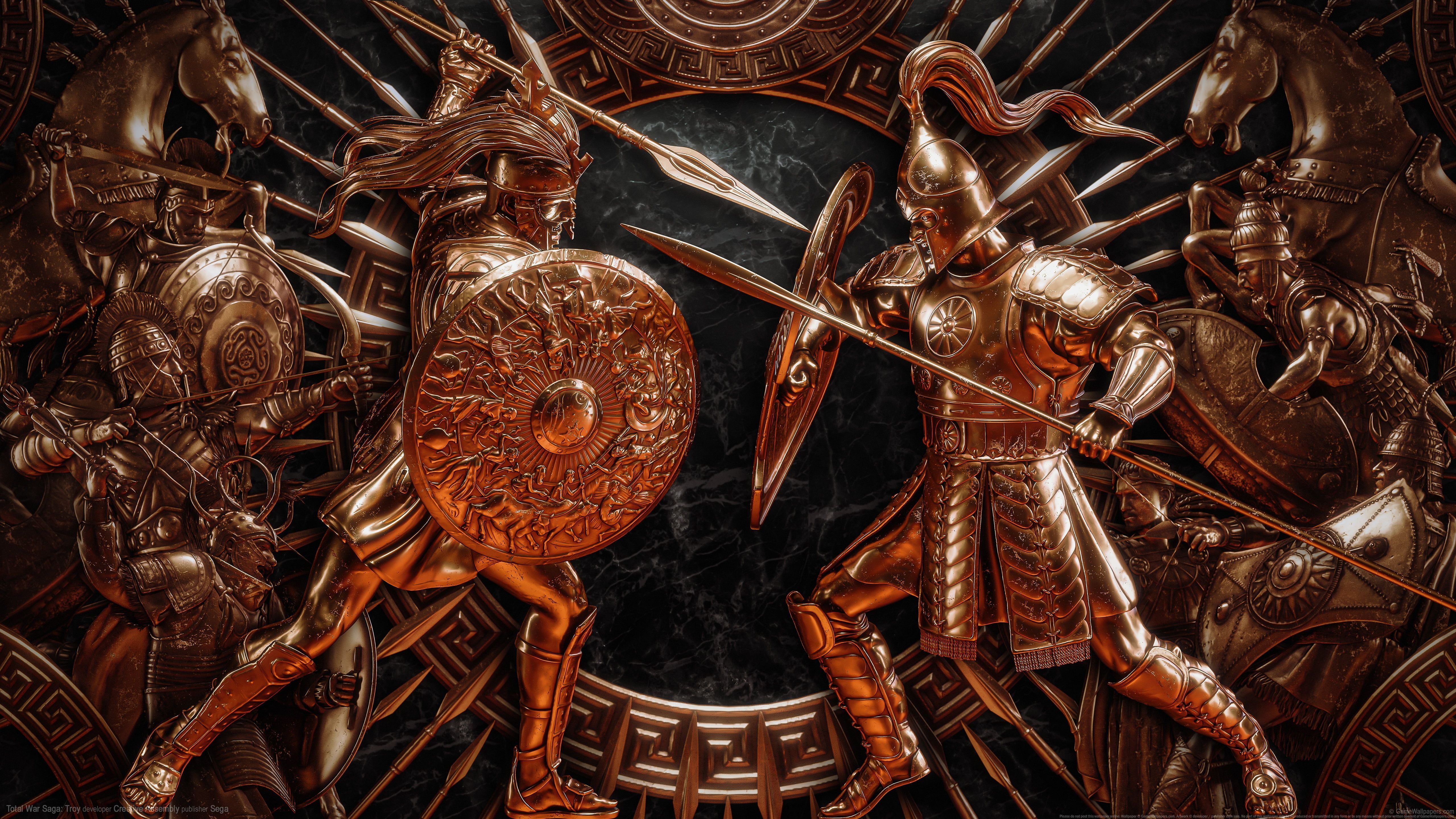 5120x2880 HD wallpaper: Total War Saga: TROY