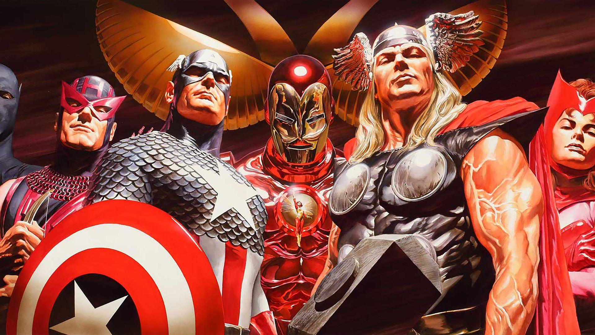 1920x1080 Surreal Art Of Alex Ross (Marvel DC) Edition (1920x1080)