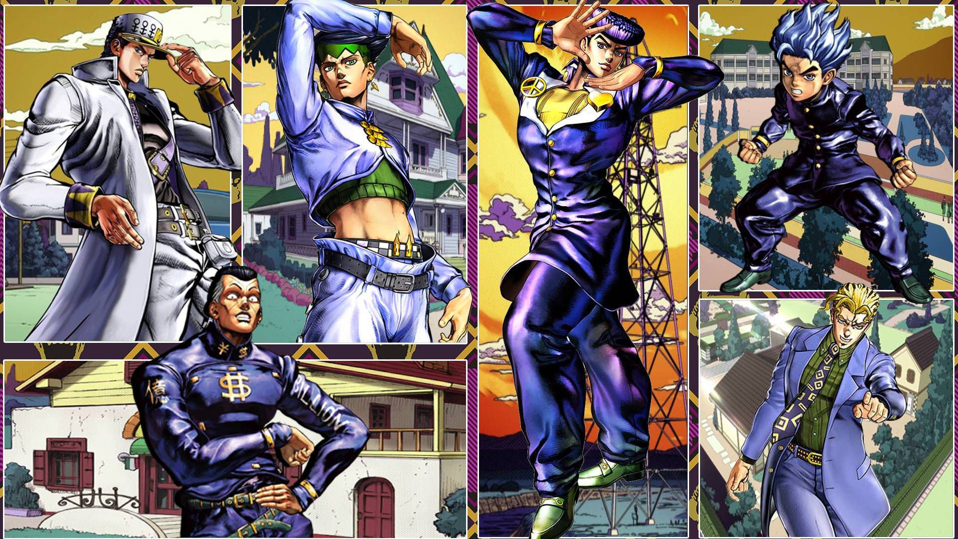 1920x1080 The cast of Jojo Bizarre Adventure