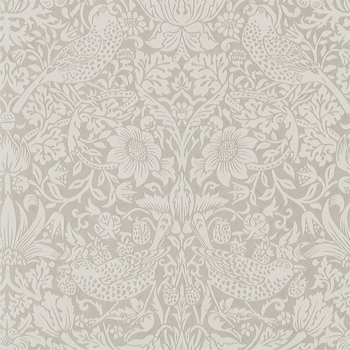 1366x1366 Morris & Co. Wallpaper Strawberry Thief 216017