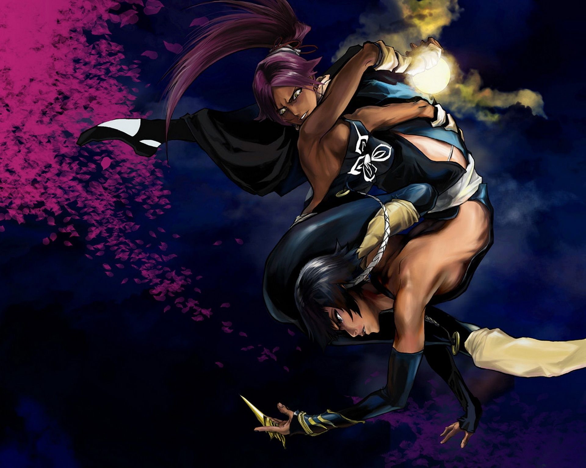 1920x1535 Wallpaper bleach, Shihouin Yoruichi