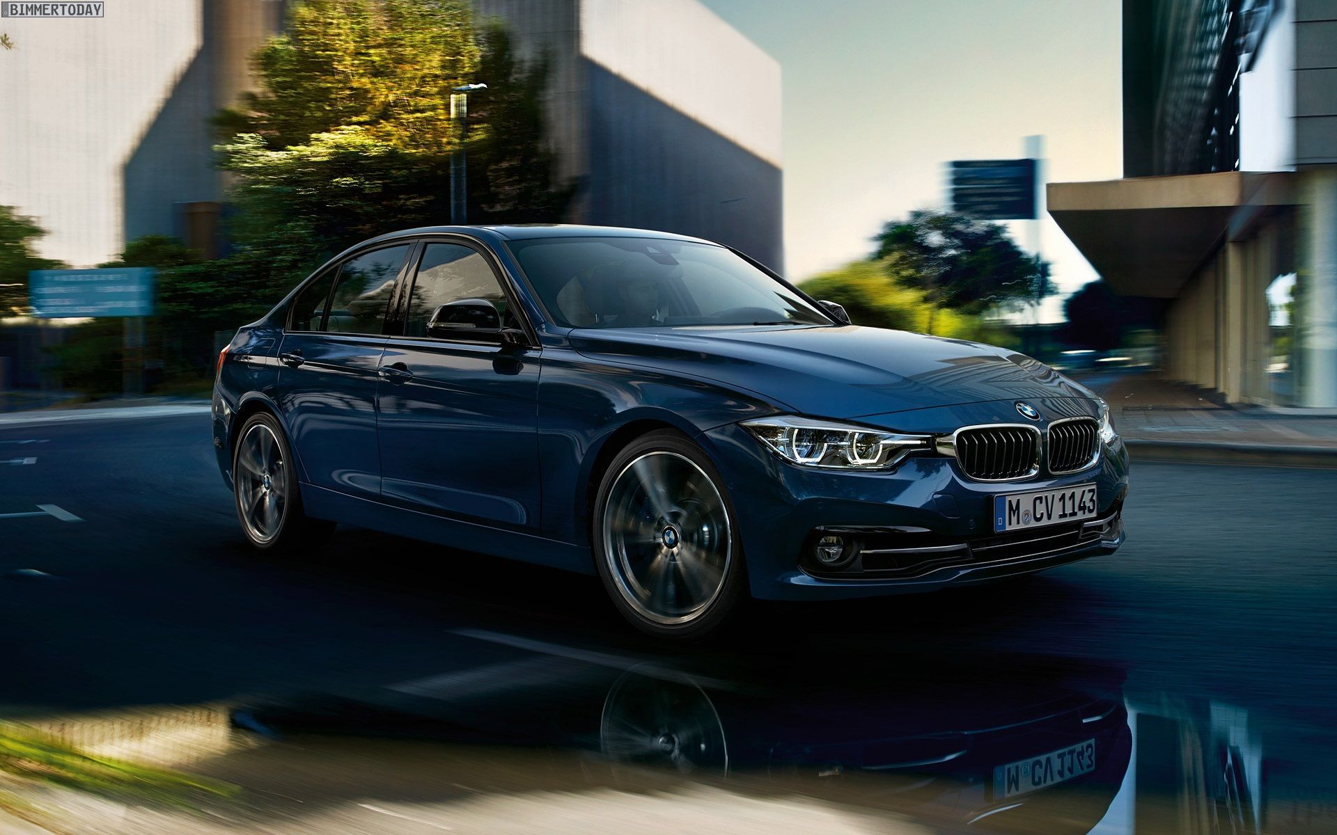 1920x1200 BMW 3er Facelift 2015: Offizielle