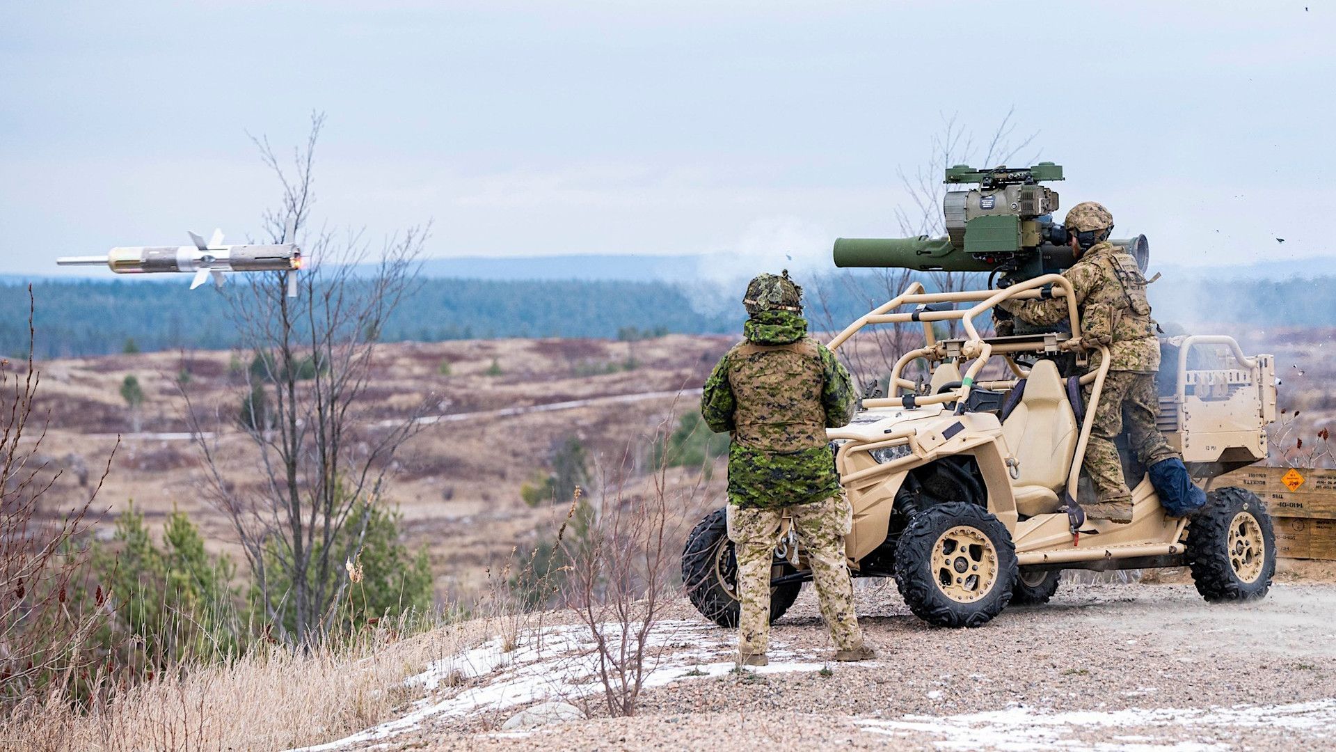 1920x1080 TOW Missile System On Little MRZR Buggies