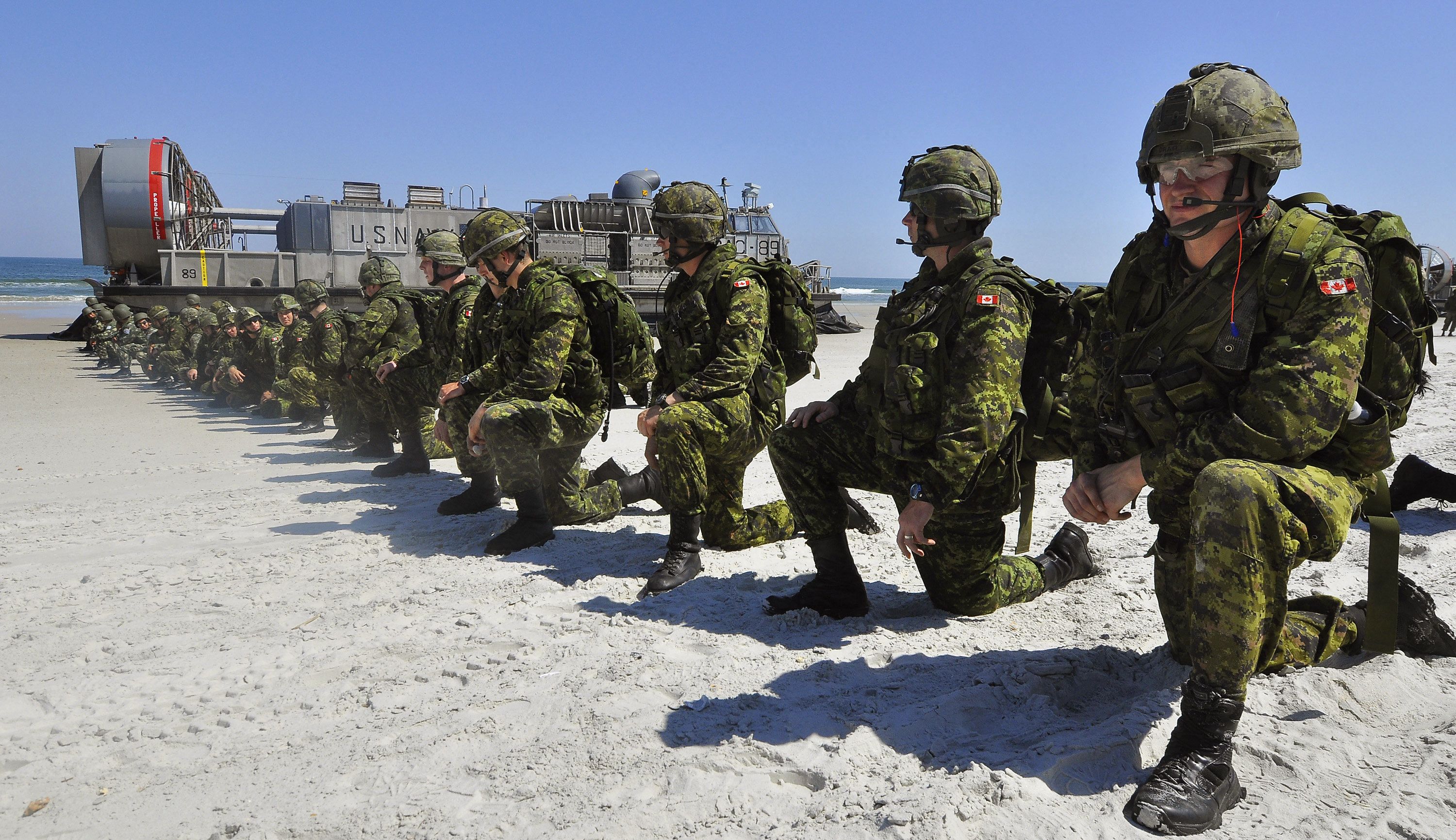 3000x1730 disembarking a U.S. Navy landing craft