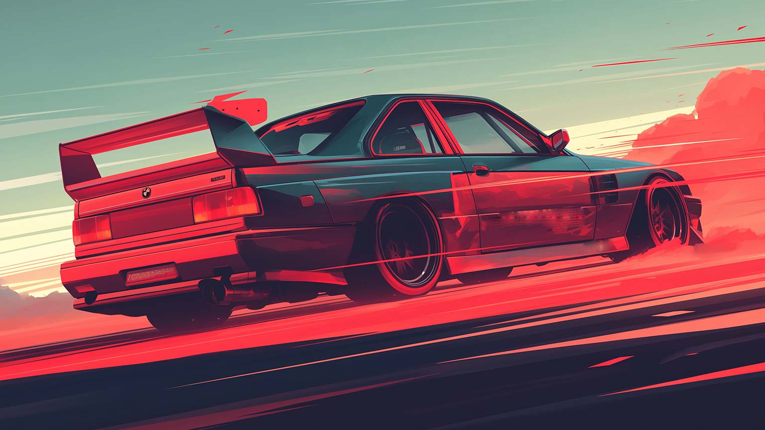 1536x864 Need for Speed BMW M3 Desktop Wallpaper