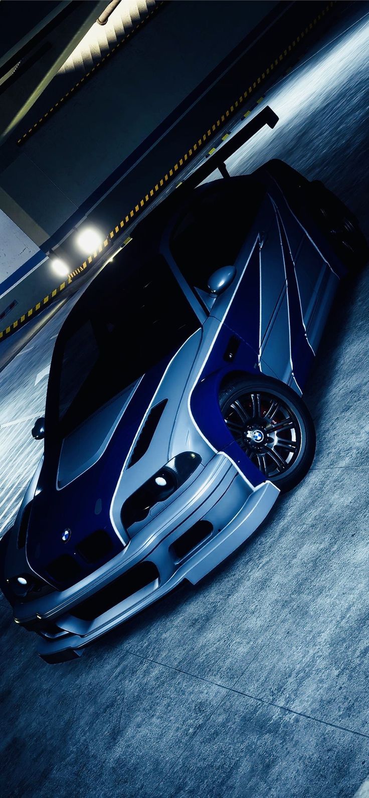 736x1592 BMW M3 GTR NFS Wallpaper