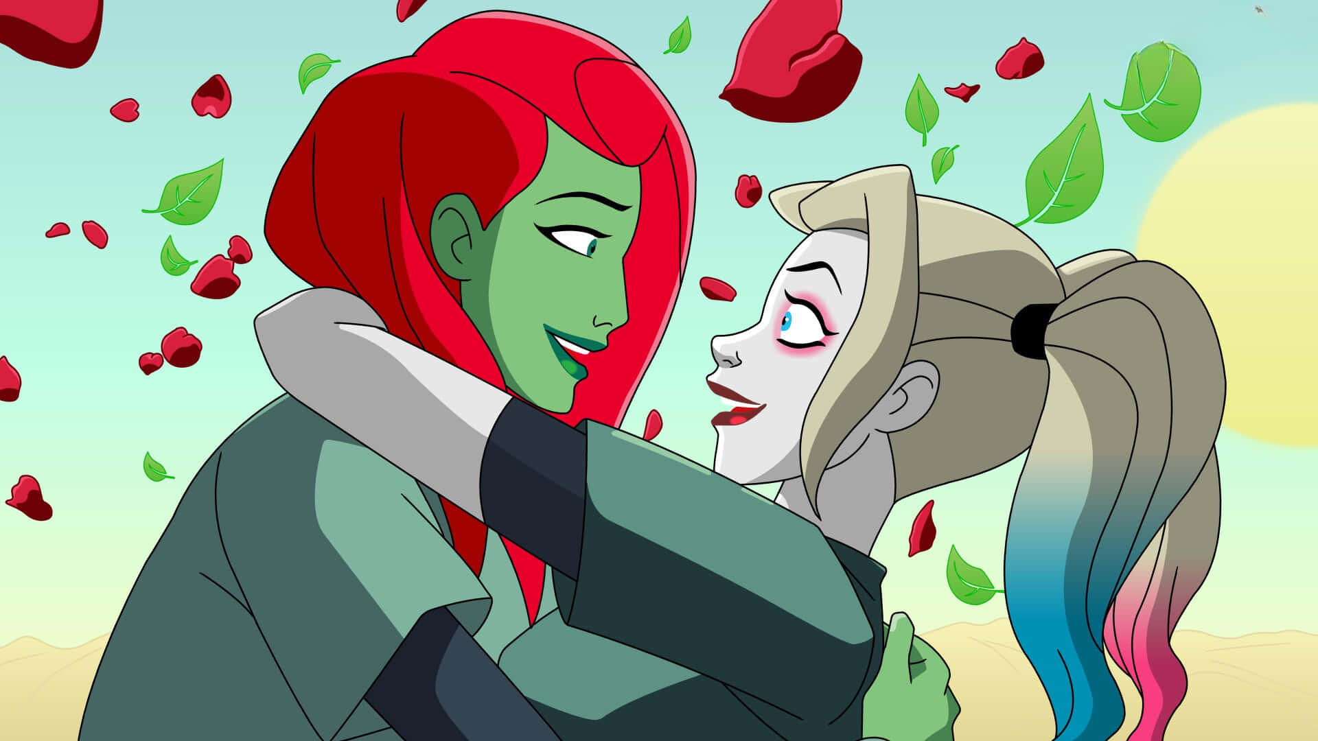1920x1080 Download Harley Quinn and Poison Ivy