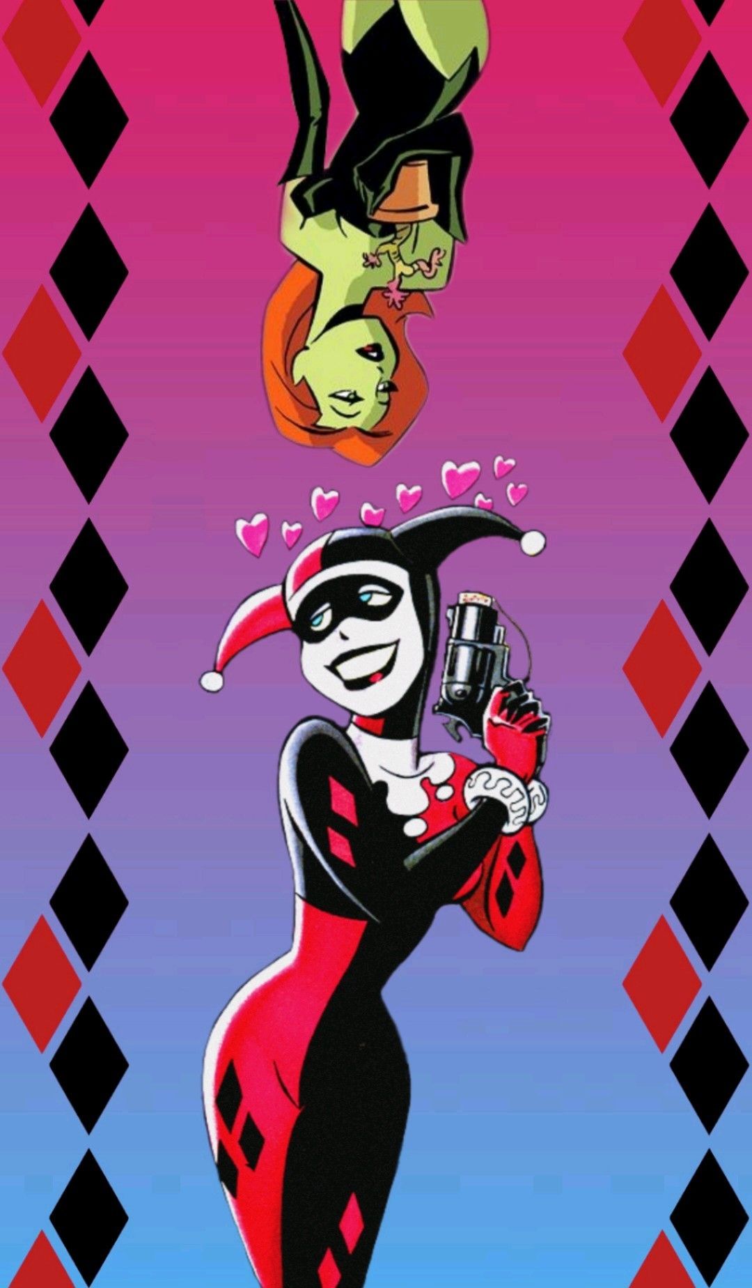 1080x1848 Bisexual Harley Quinn wallpaper