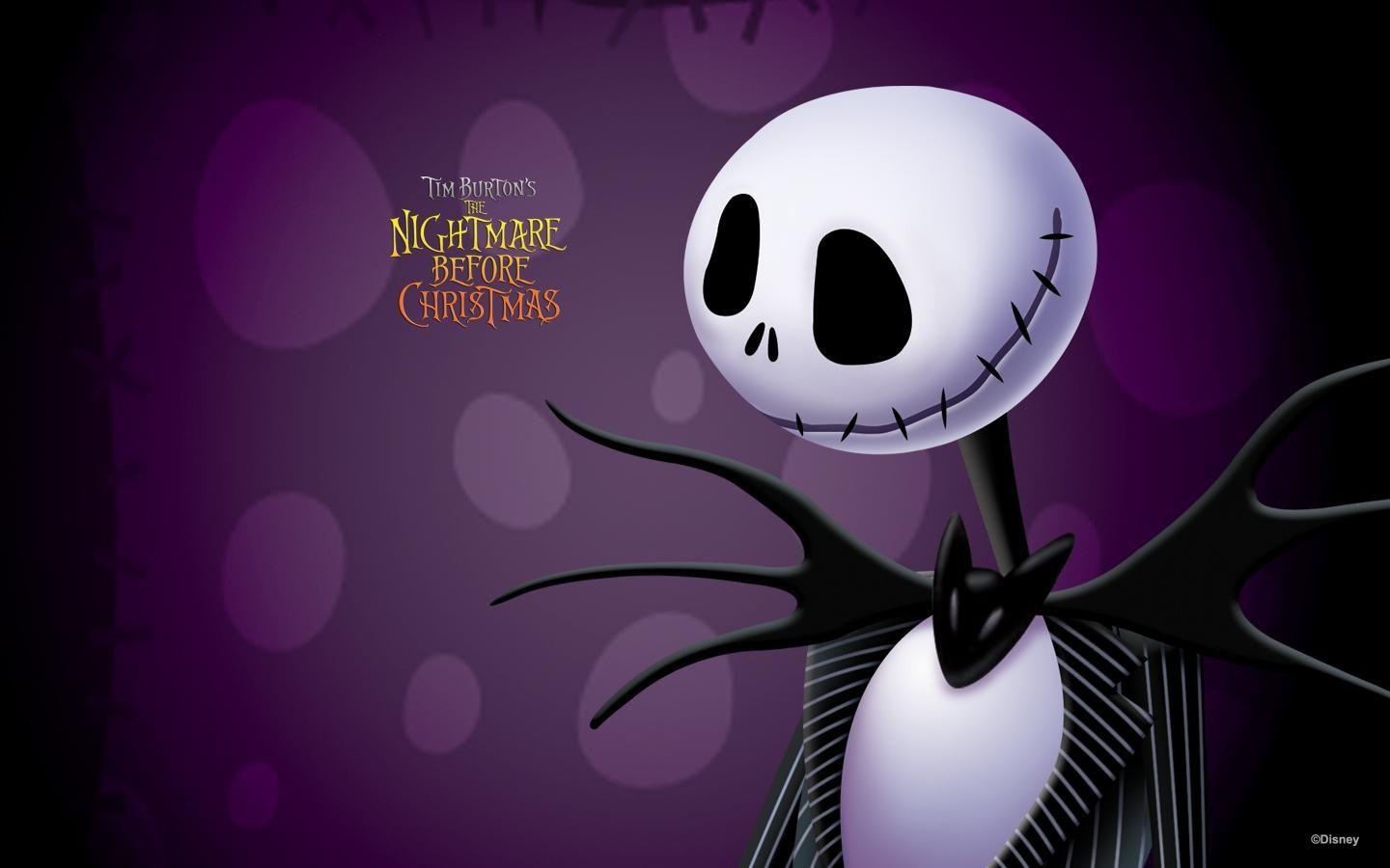 Hình nền 1440x900 Jack Skellington - Nightmare Before Christmas