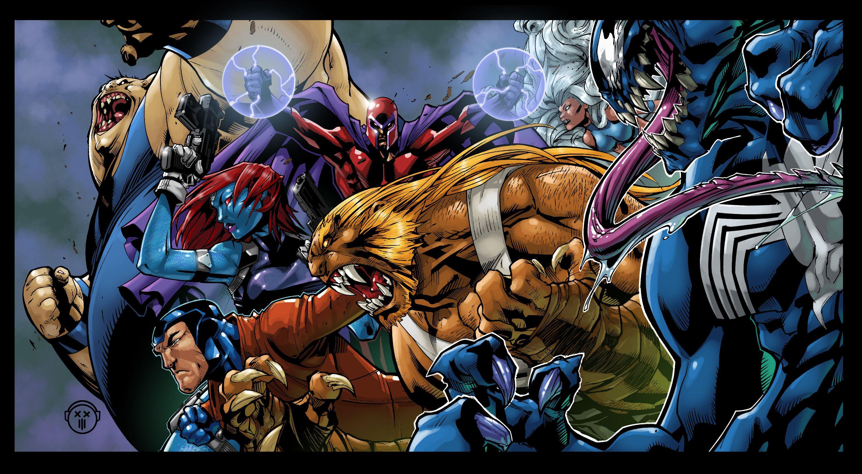 3000x1650 Villains Wallpaper