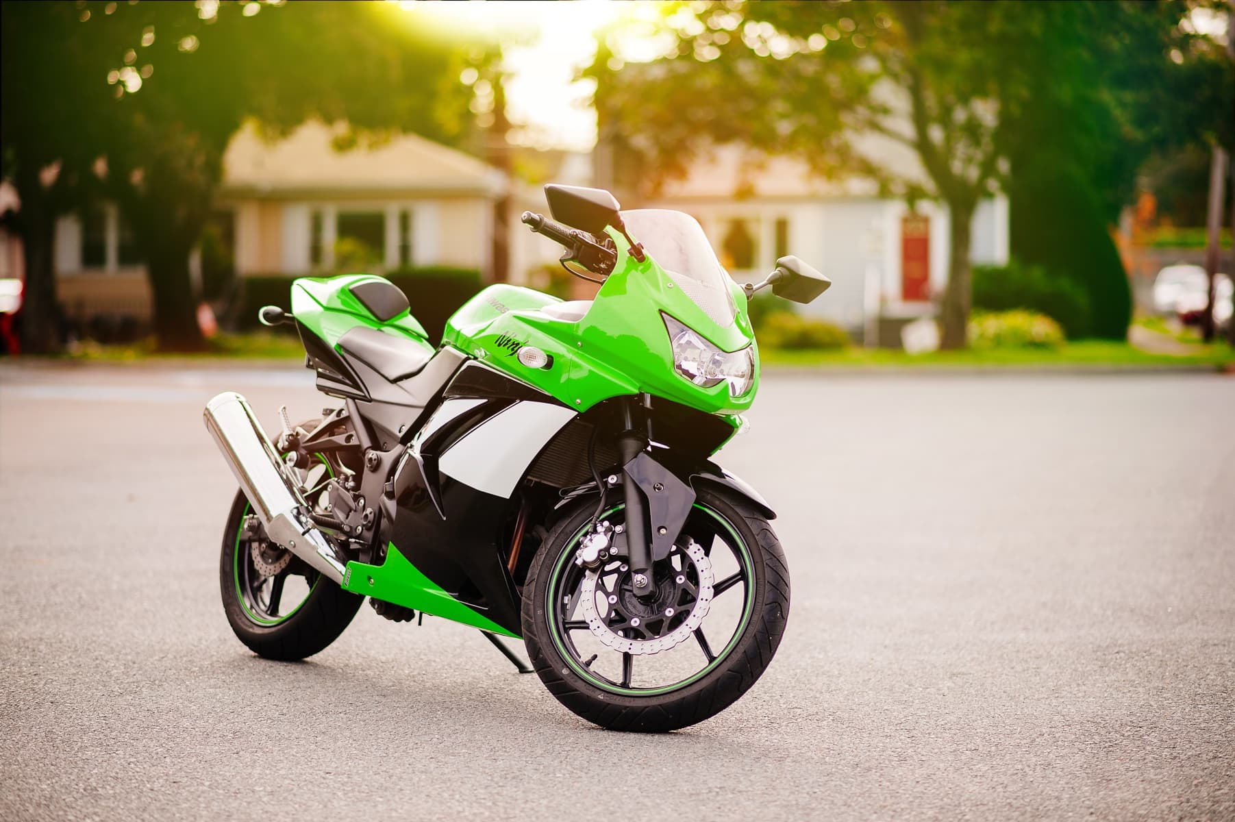 1803x1200 Bikes & Motorcycles 2009 Kawasaki Ninja 250 R wallpaper Desktop