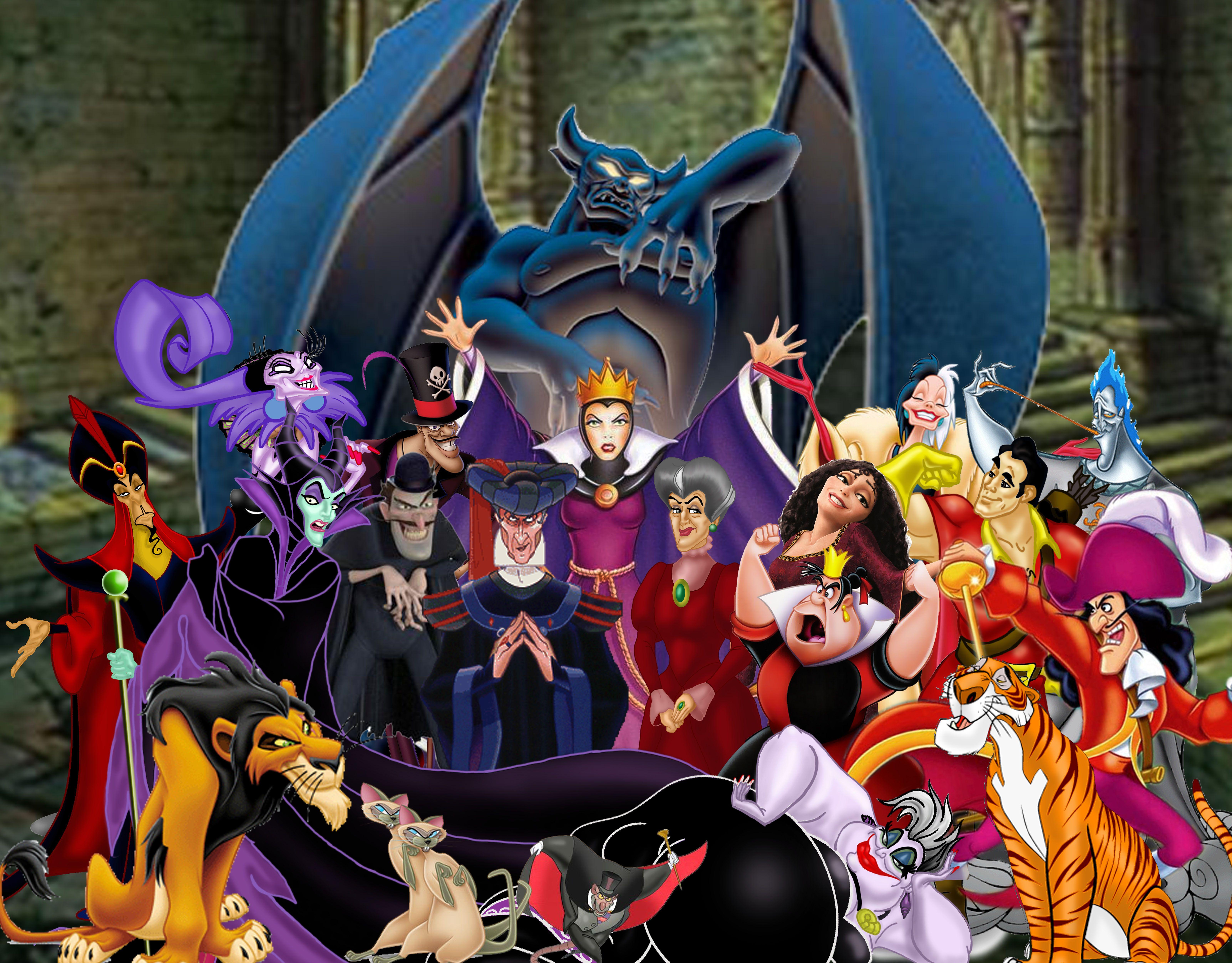 Они герои мультсериала снятого по мотивам. Дисней Виллианс. Disney Villains. Disney Villains персонажи. Disney Evil Villains.