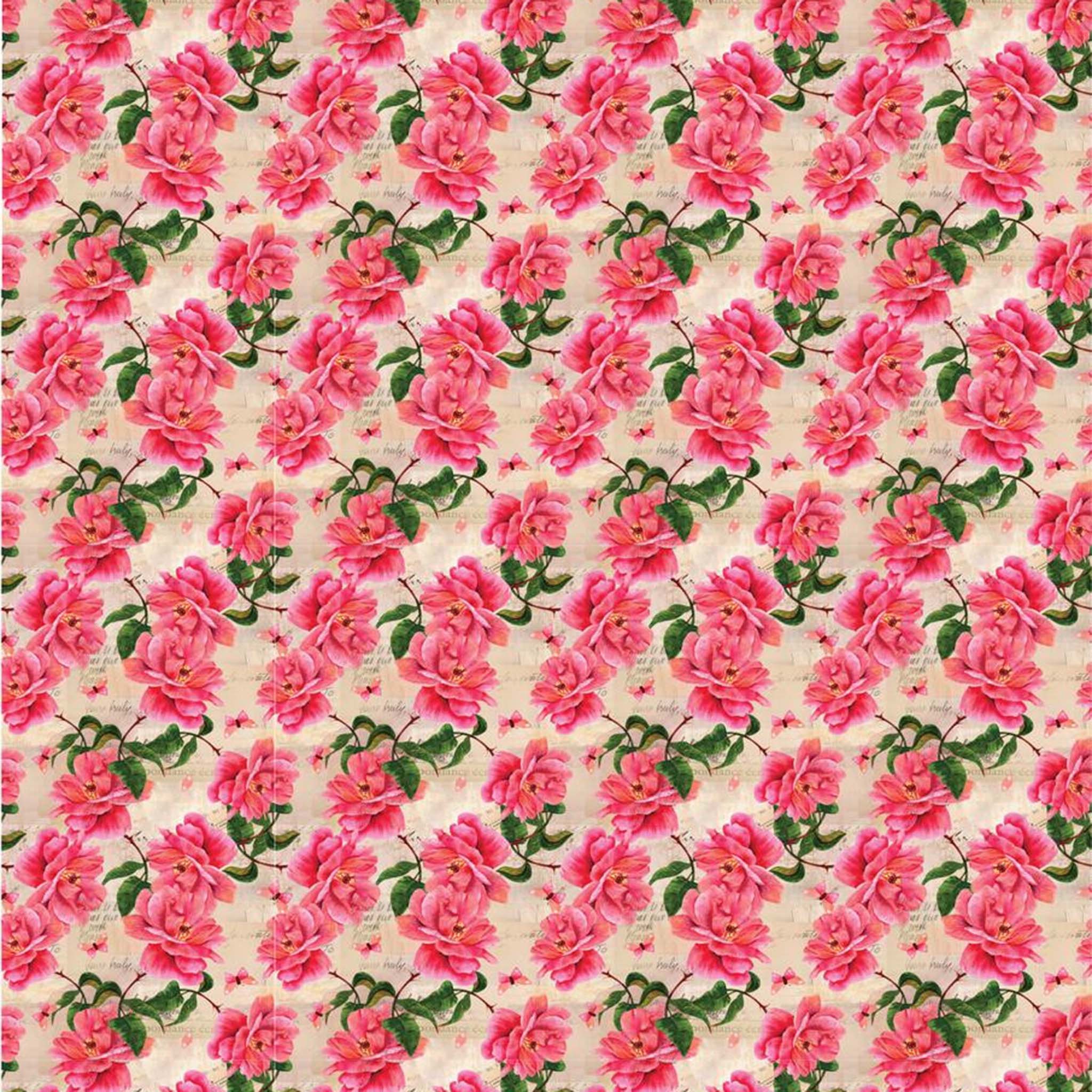 2048x2048 Vintage Wallpaper A1 Rice Decoupage Paper