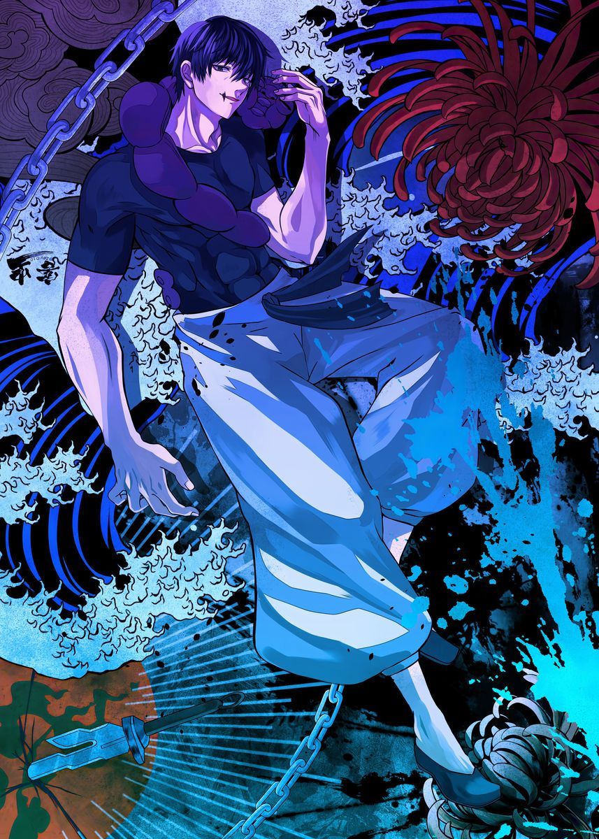 857x1200 Toji Jujutsu Kaisen Wallpaper