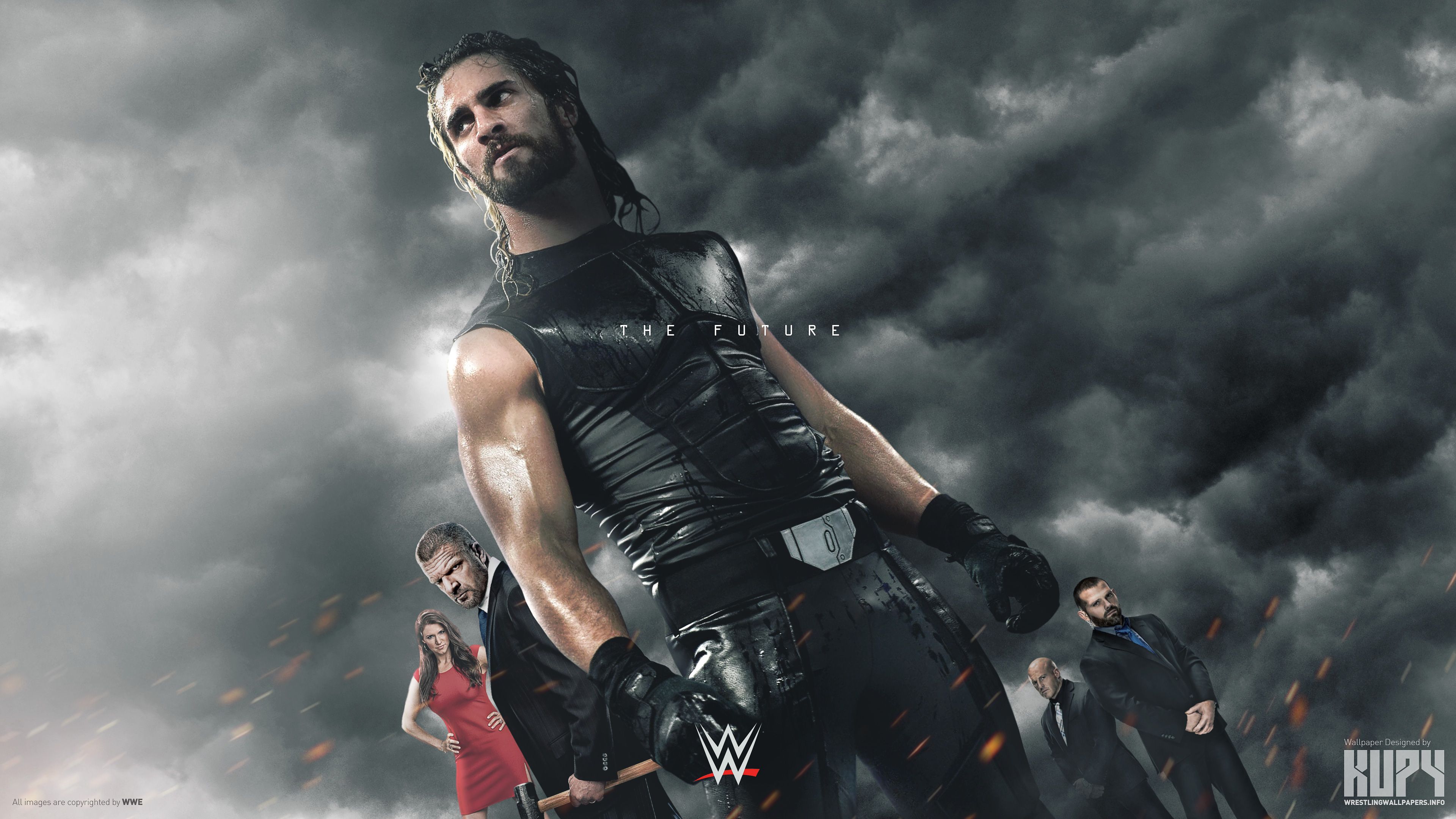 3840x2160 Seth Rollins wallpaper