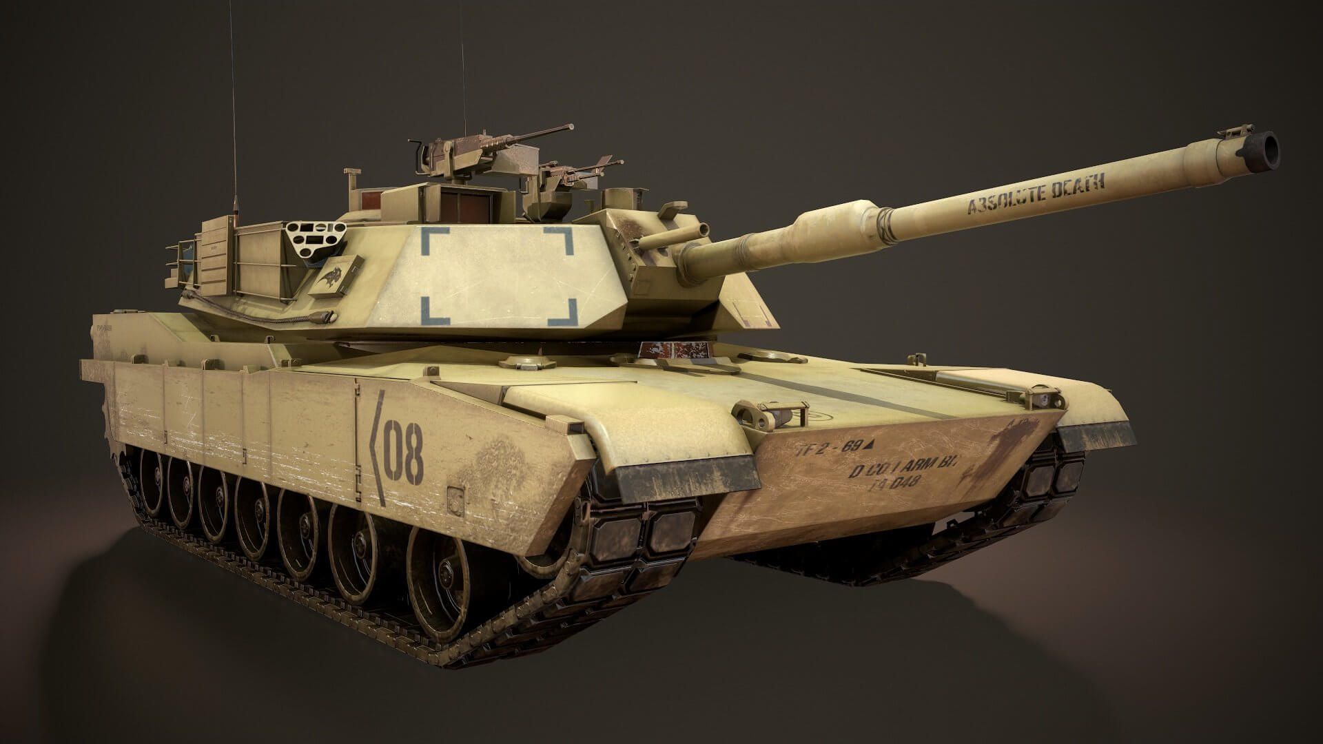 1920x1080 M1A2 Abrams Tank