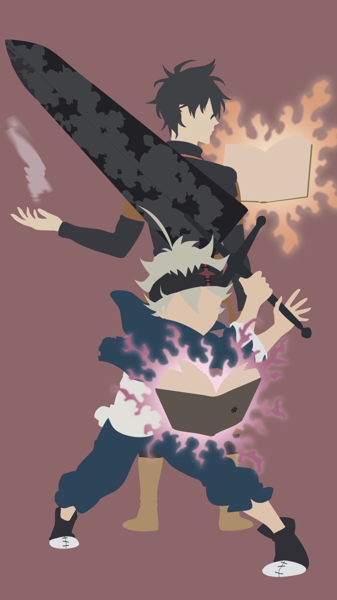 1080x1920 Mobile wallpaper: Anime, Asta Black
