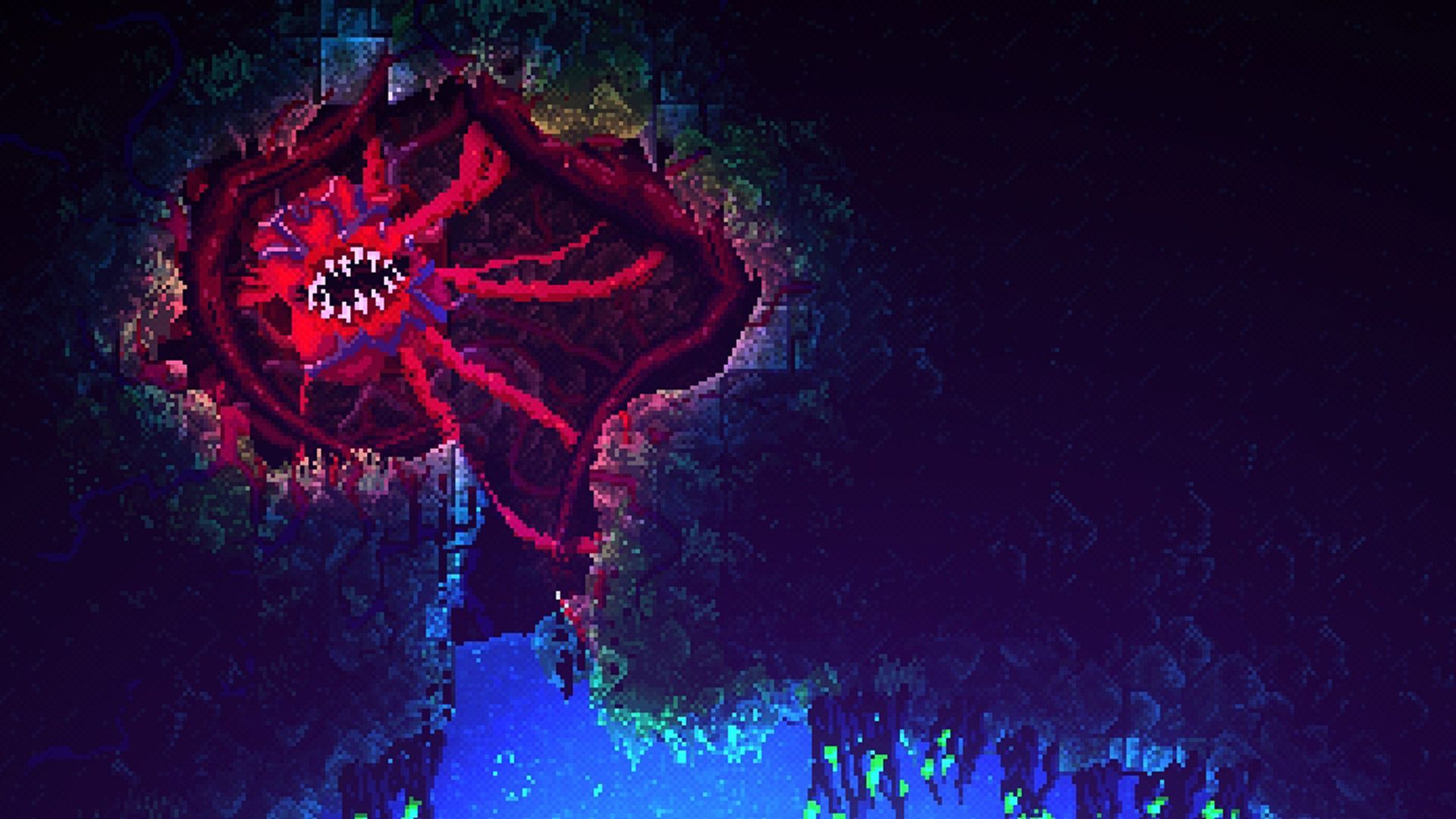 1920x1080 CARRION Game Wallpaper