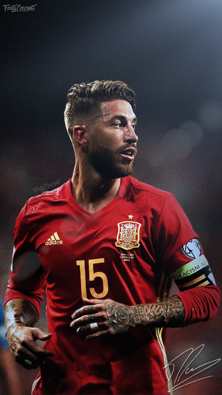750x1334 Sergio Ramos Wallpaper. Spain