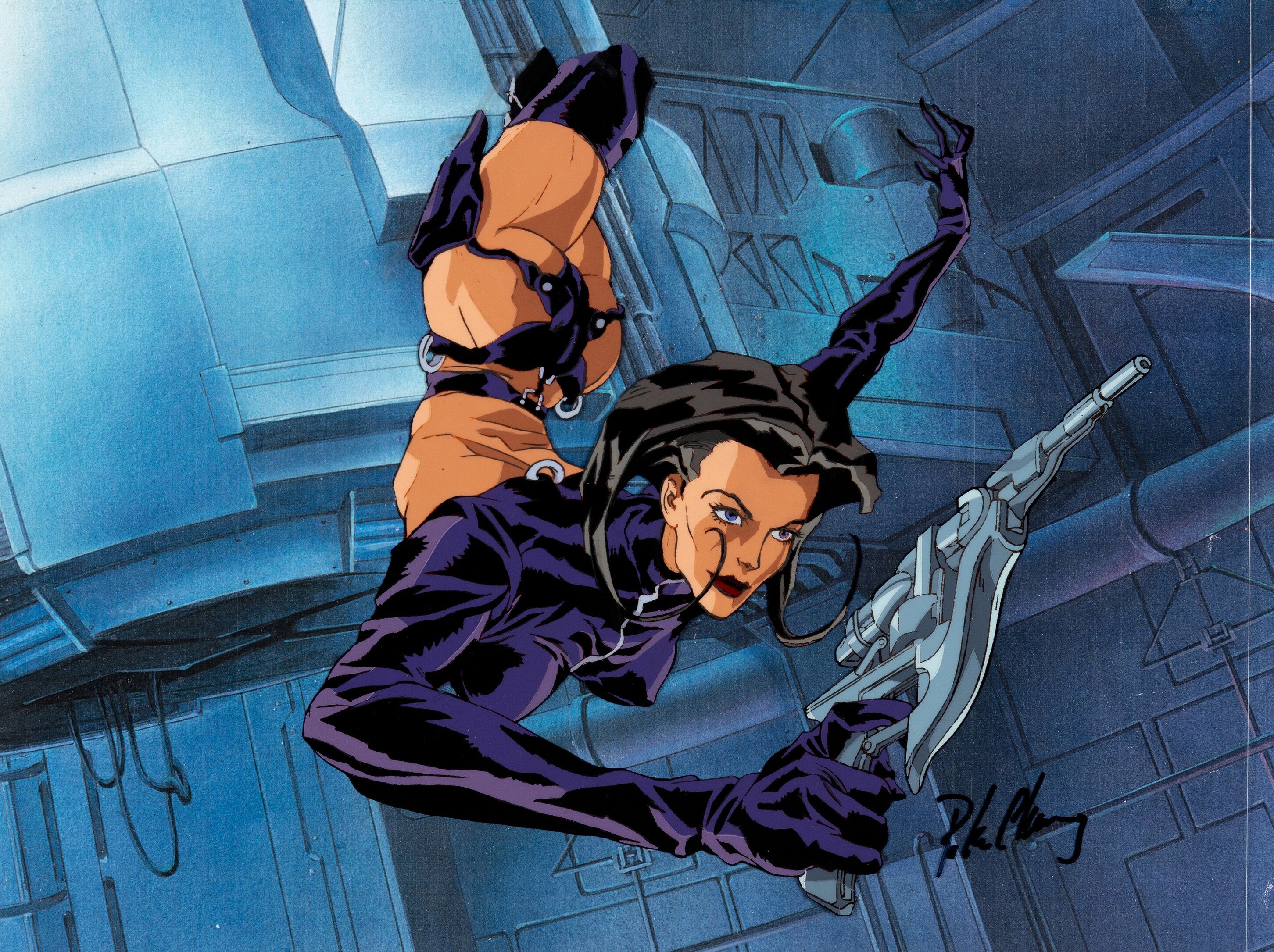 2904x2171 Aeon Flux CD ROM Game Commercial 1996