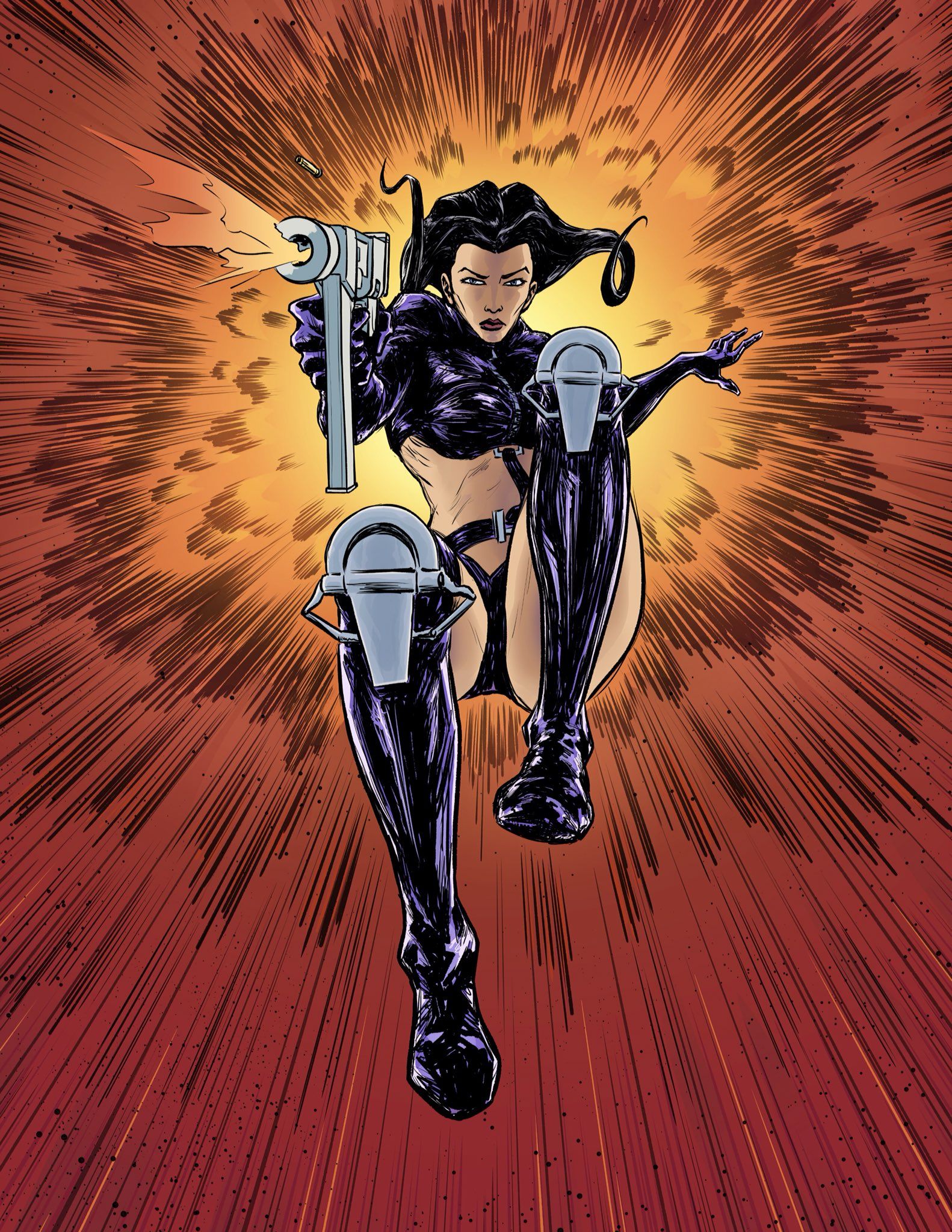 1582x2048 Alan Mack on X: AEON FLUX, created