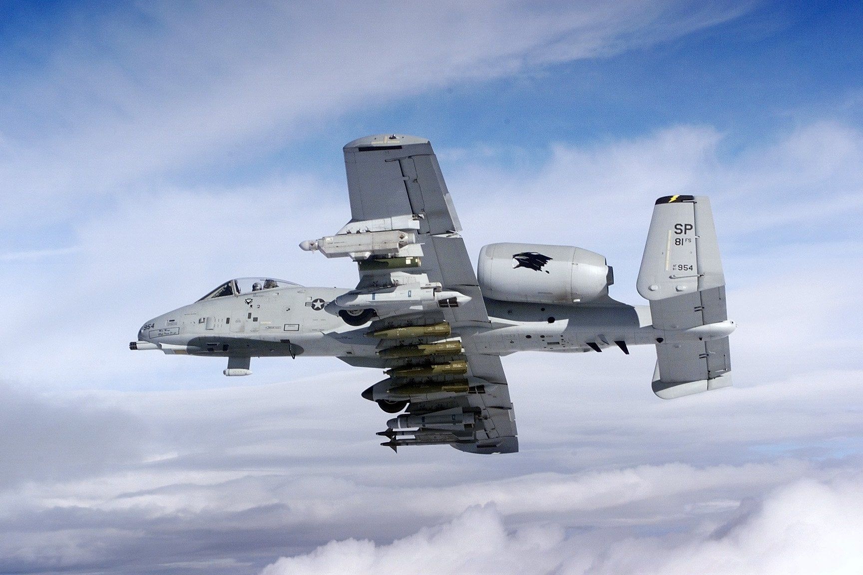 1728x1152 An Fairchild Republic A 10 Thunderbolt