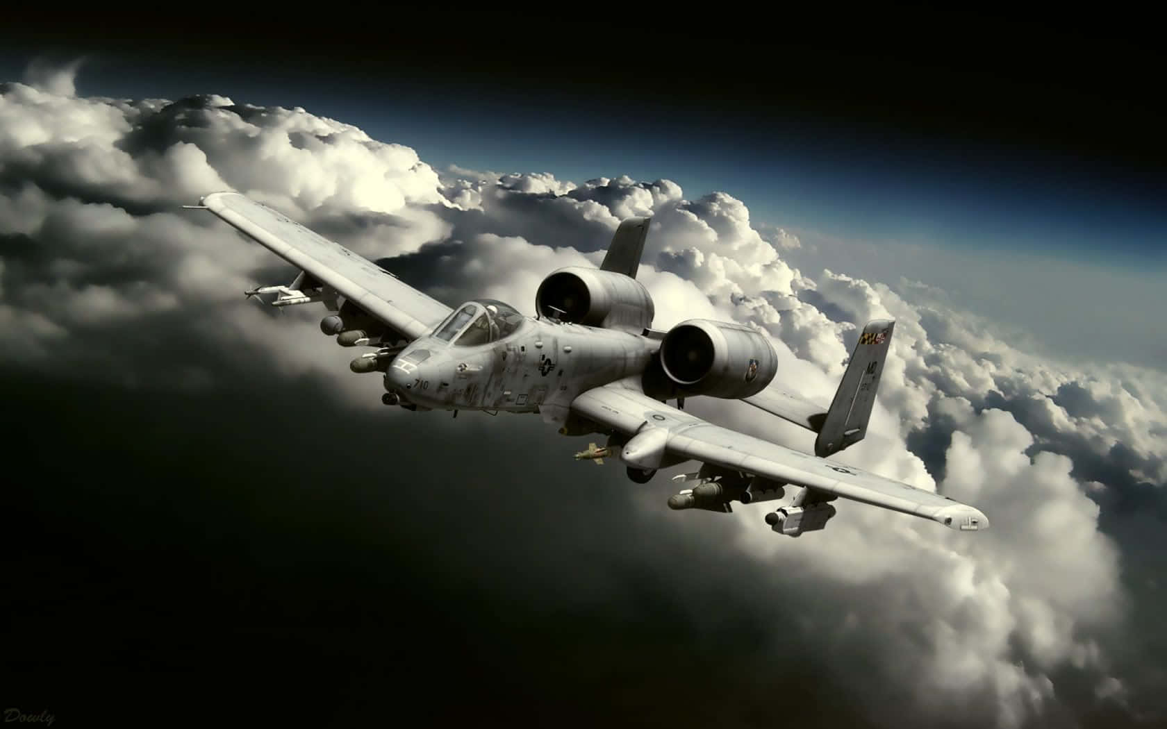 1680x1050 A 10 Warthog Wallpaper