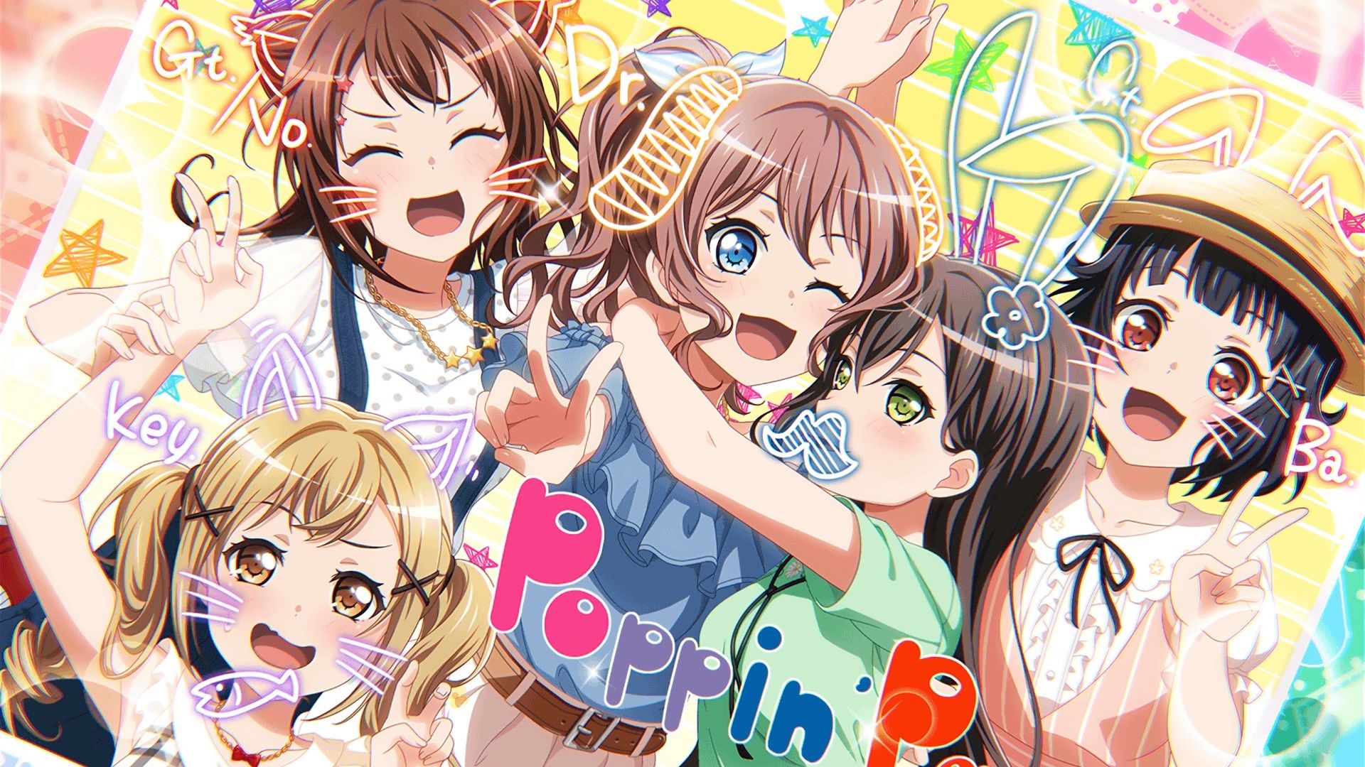 1920x1080 Anime BanG Dream! HD Wallpaper