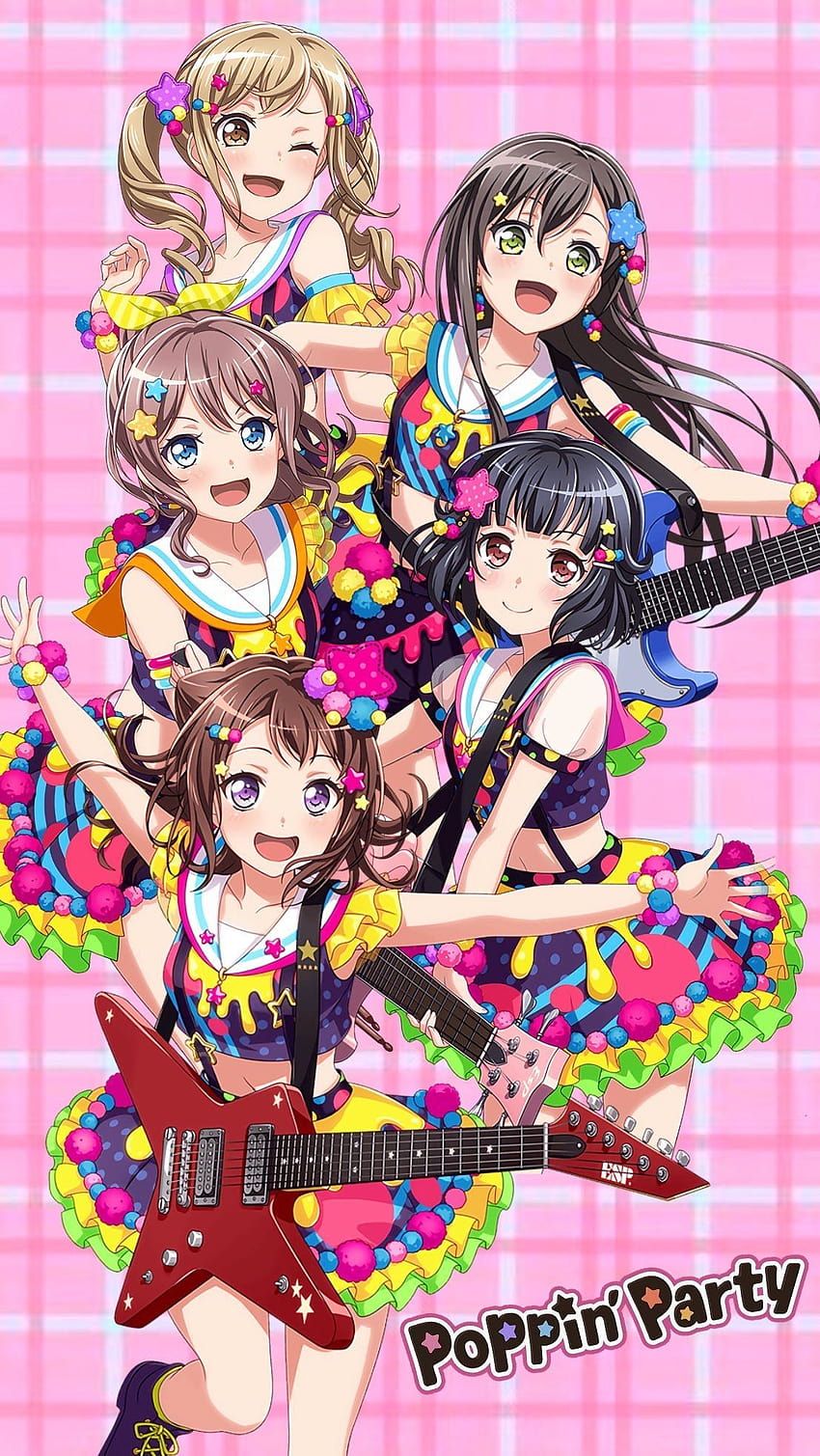 850x1509 Poppinparty HD wallpaper