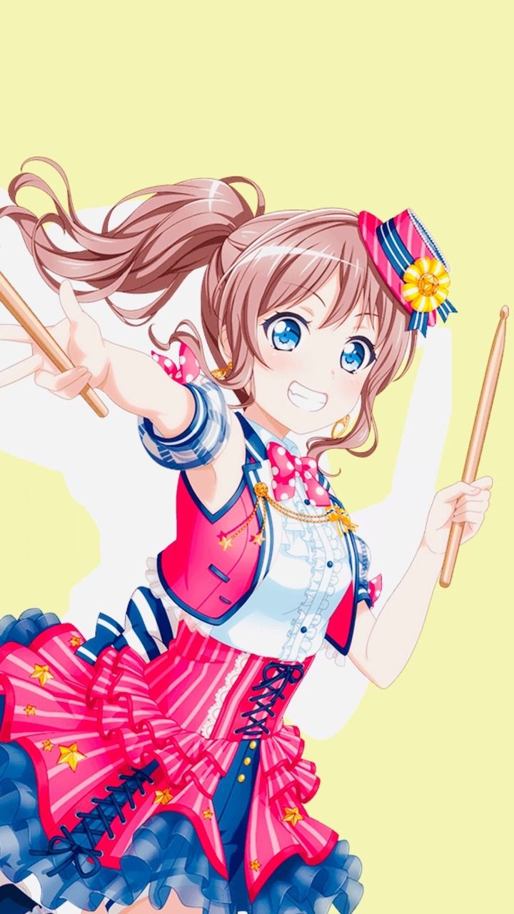 720x1280 Poppin Party Anniversary Wallpaper