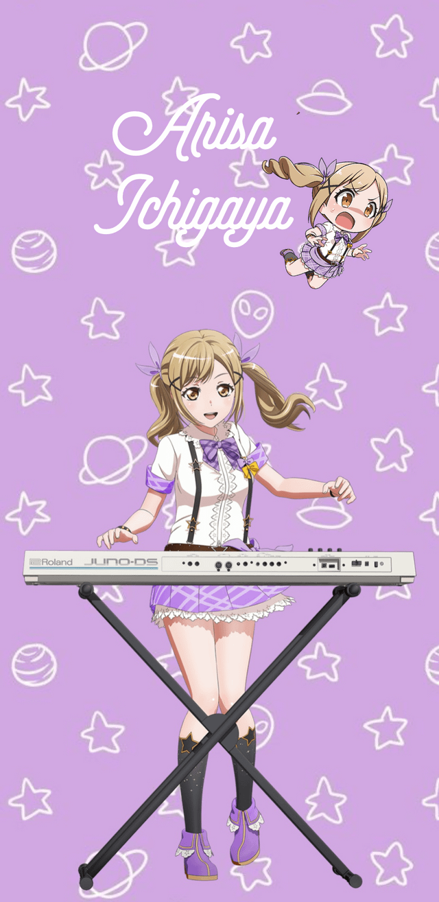 640x1314 Poppin Party wallpaper