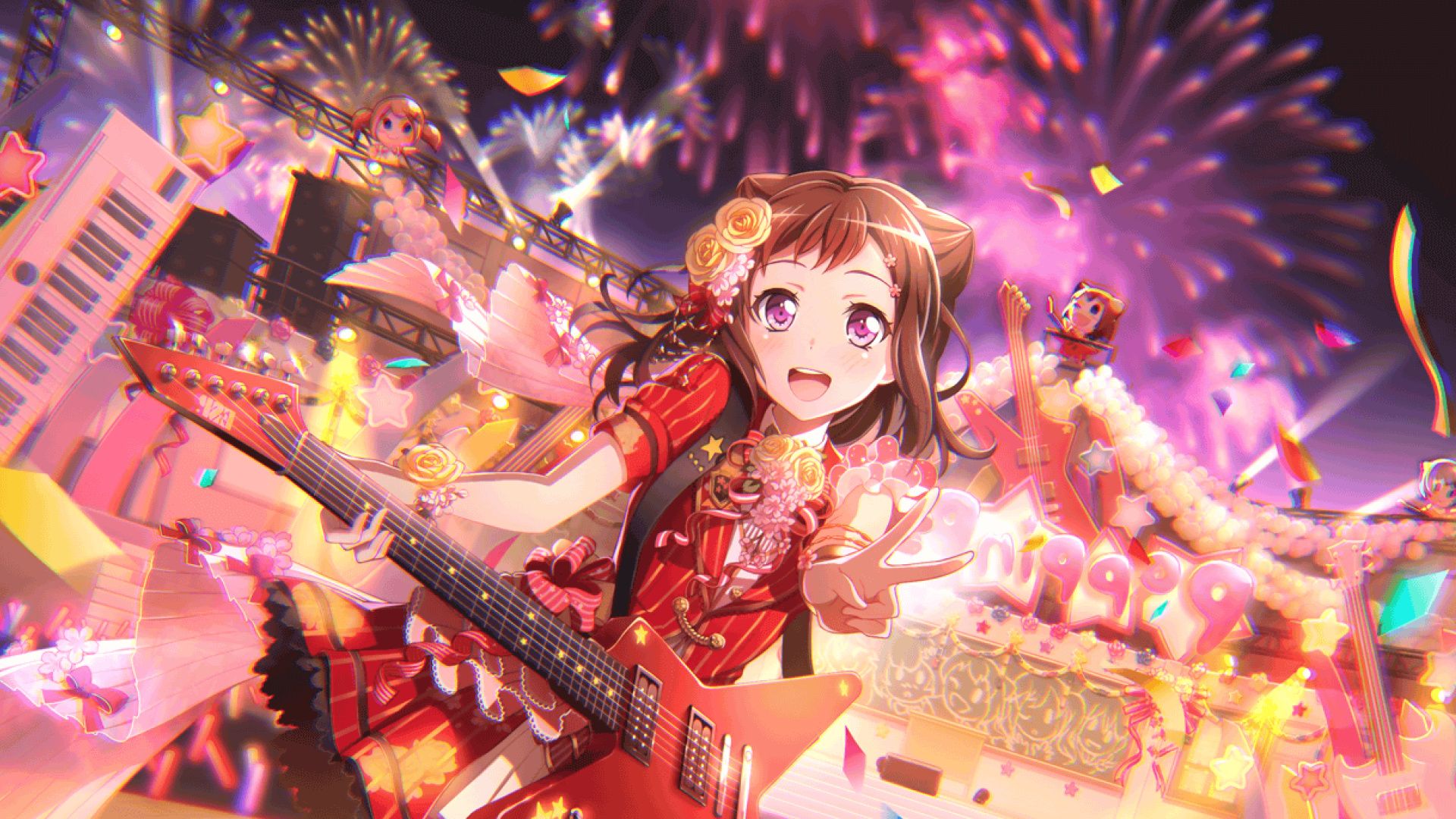 1920x1080 Download Poppin'Party Kasumi Toyama