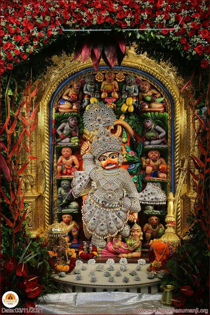 736x1104 Kastbhanjan hanuman HD wallpaper. Sarangpur hanuman HD wallpaper 1080p, Lord hanuman wallpaper, Hanuman HD wallpaper