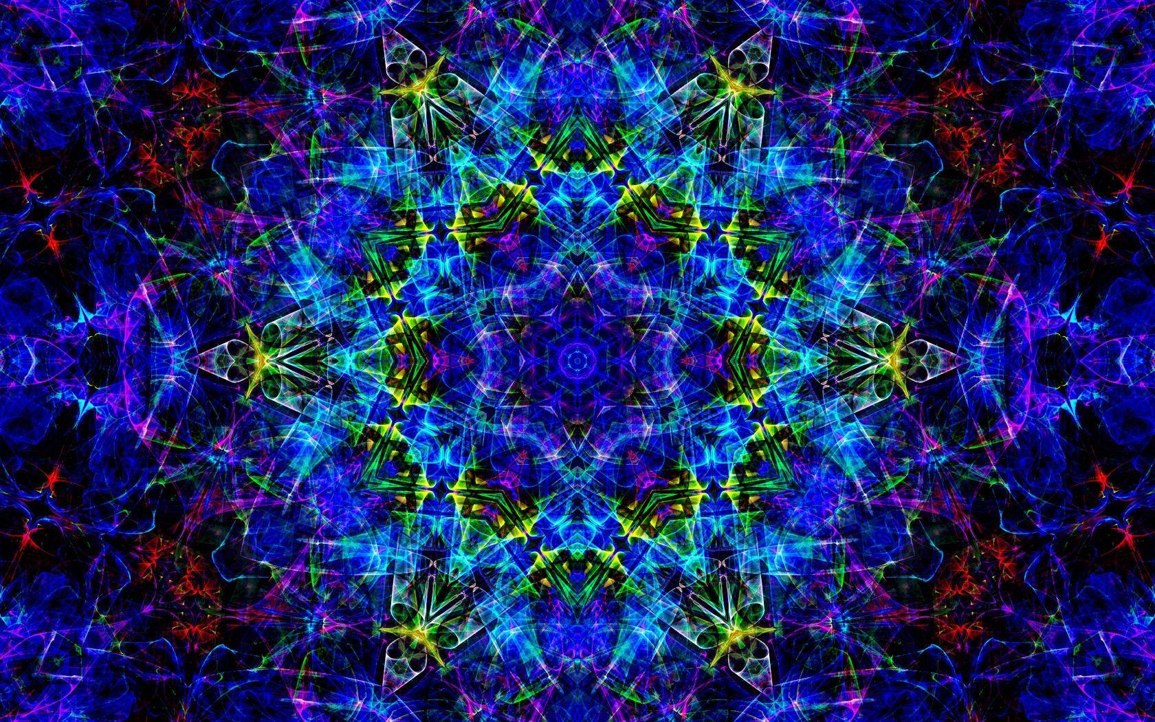 1680x1050 Wallpaper : abstract, symmetry, kaleidoscope, universe, fractal art