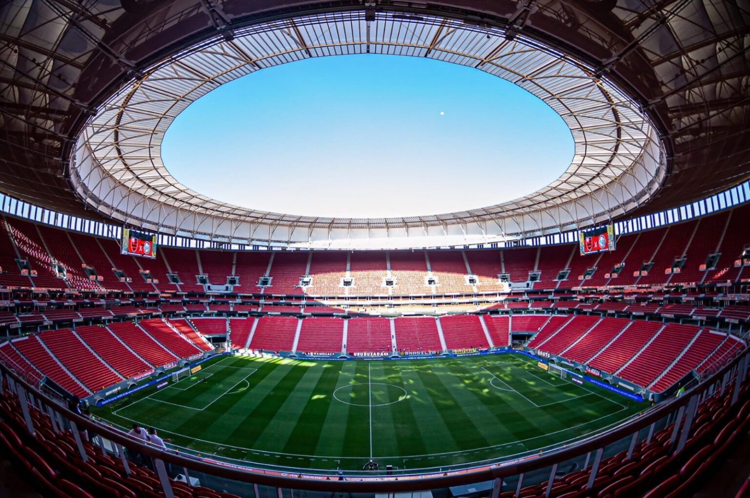 1536x1021 estádio Mané Garrincha sediará a partida