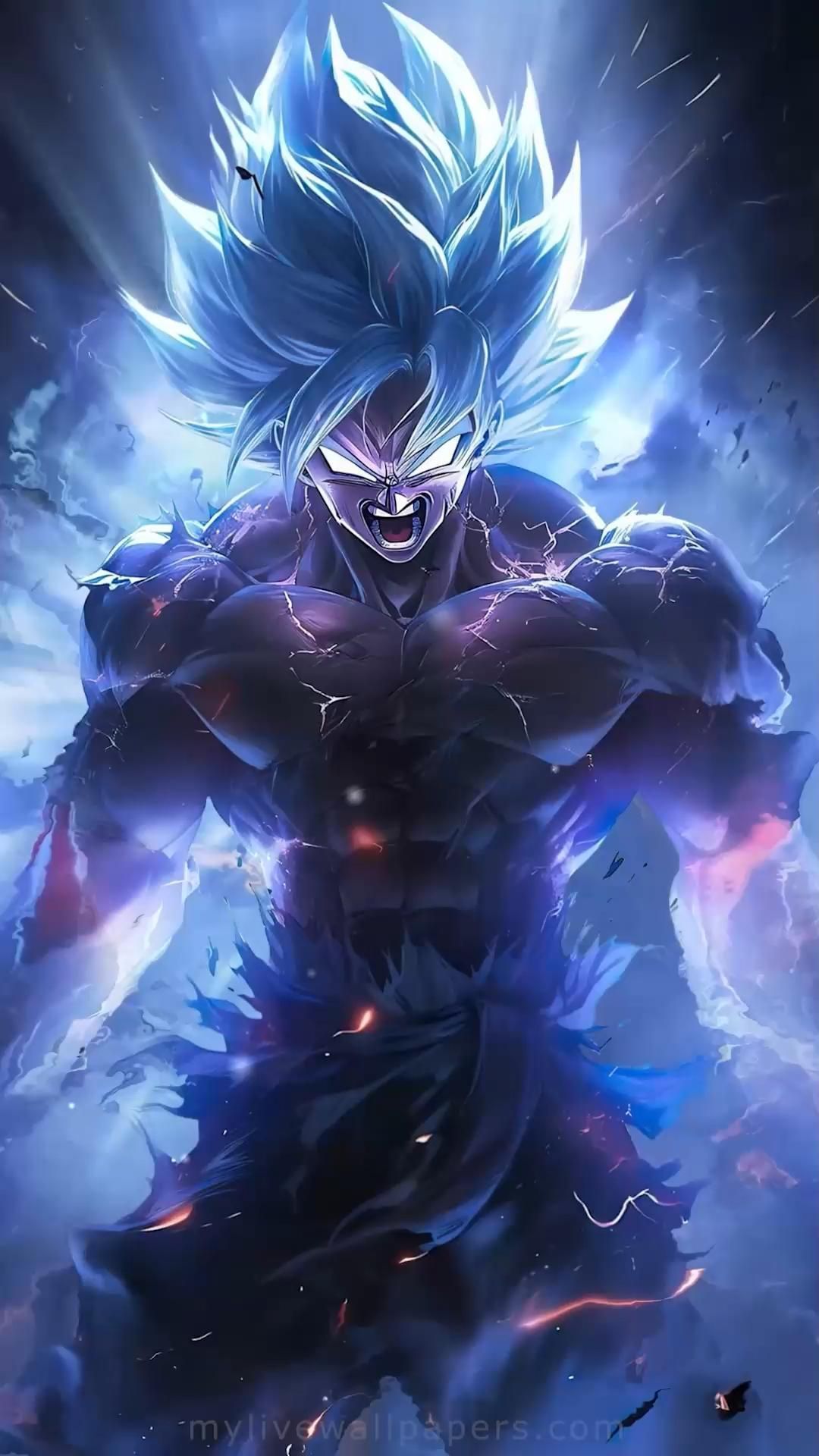 1080x1920 GOKU BEAST MODE LIVE WALLPAPER