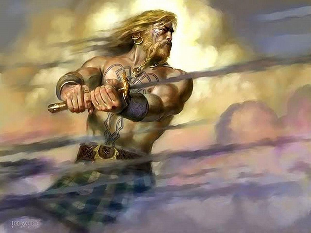 Legendary Celtic Hero -  Cu Chulainn Minecraft Skin
