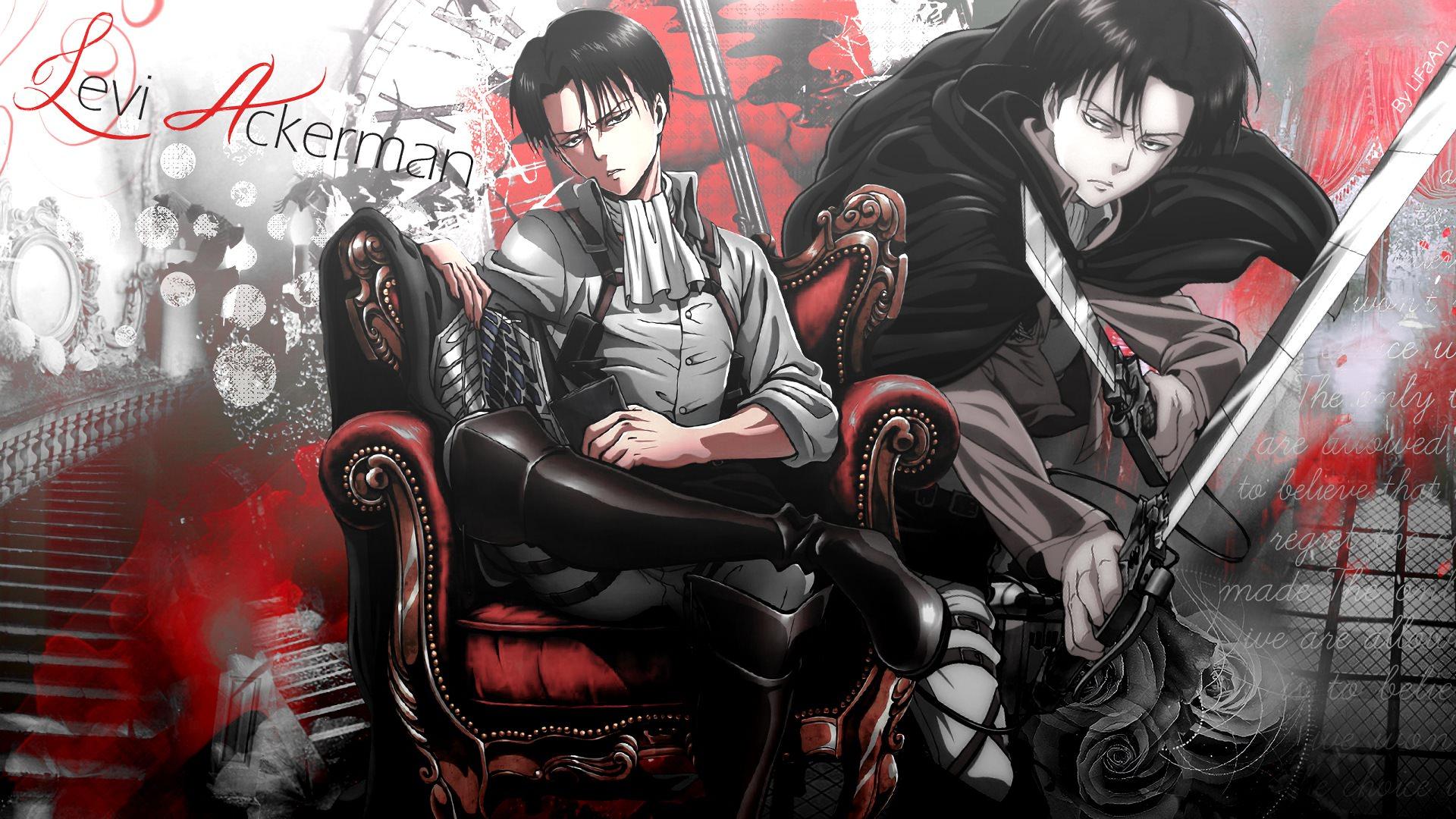 Anime Attack On Titan Levi Ackerman Fondo De Pantalla - vrogue.co