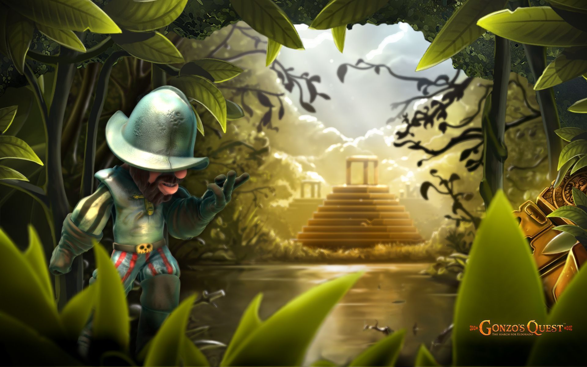 1920x1200 Gonzo's Quest Wallpaper