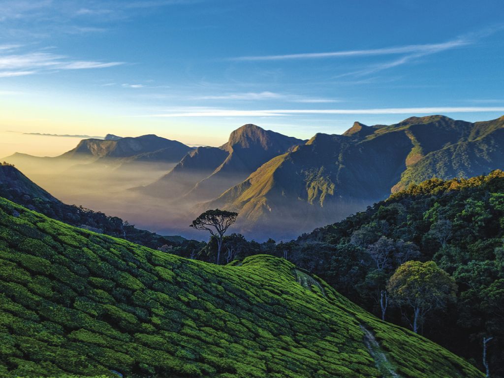 1024x768 Western Ghats Wallpaper